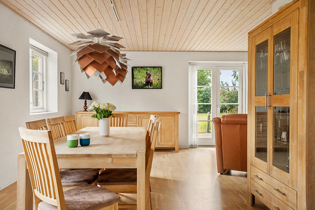 Fremhævet spisestue billede i fuldskærmstilstand. Billede af Vestergade 25, 6650 Brørup