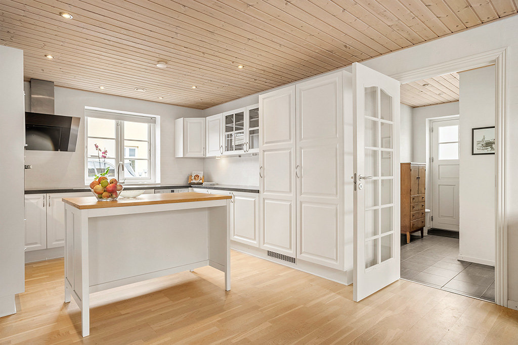 Fremhævet køkken billede i fuldskærmstilstand. Billede af Vestergade 25, 6650 Brørup