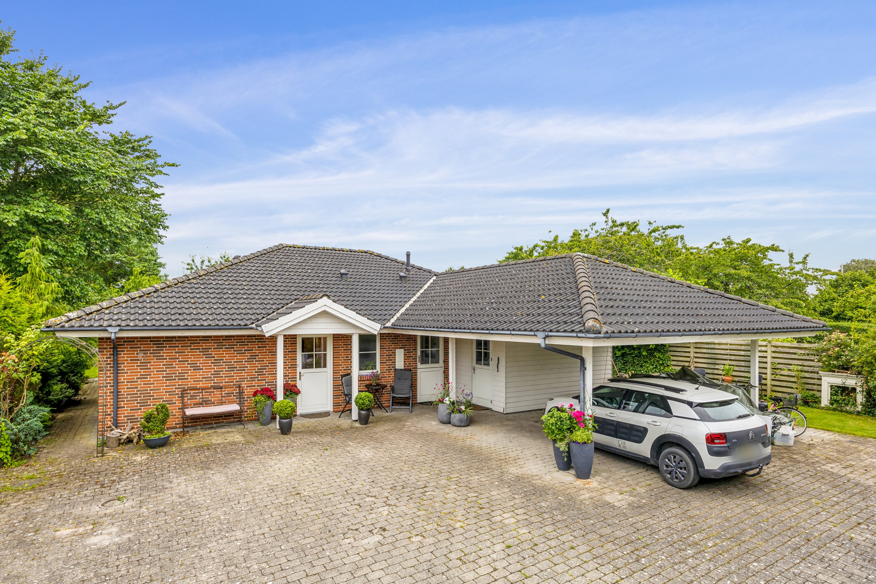 Fremhævet hus/carport billede i fuldskærmstilstand. Billede af Borgergade 7C, Magleby, 4672 Klippinge