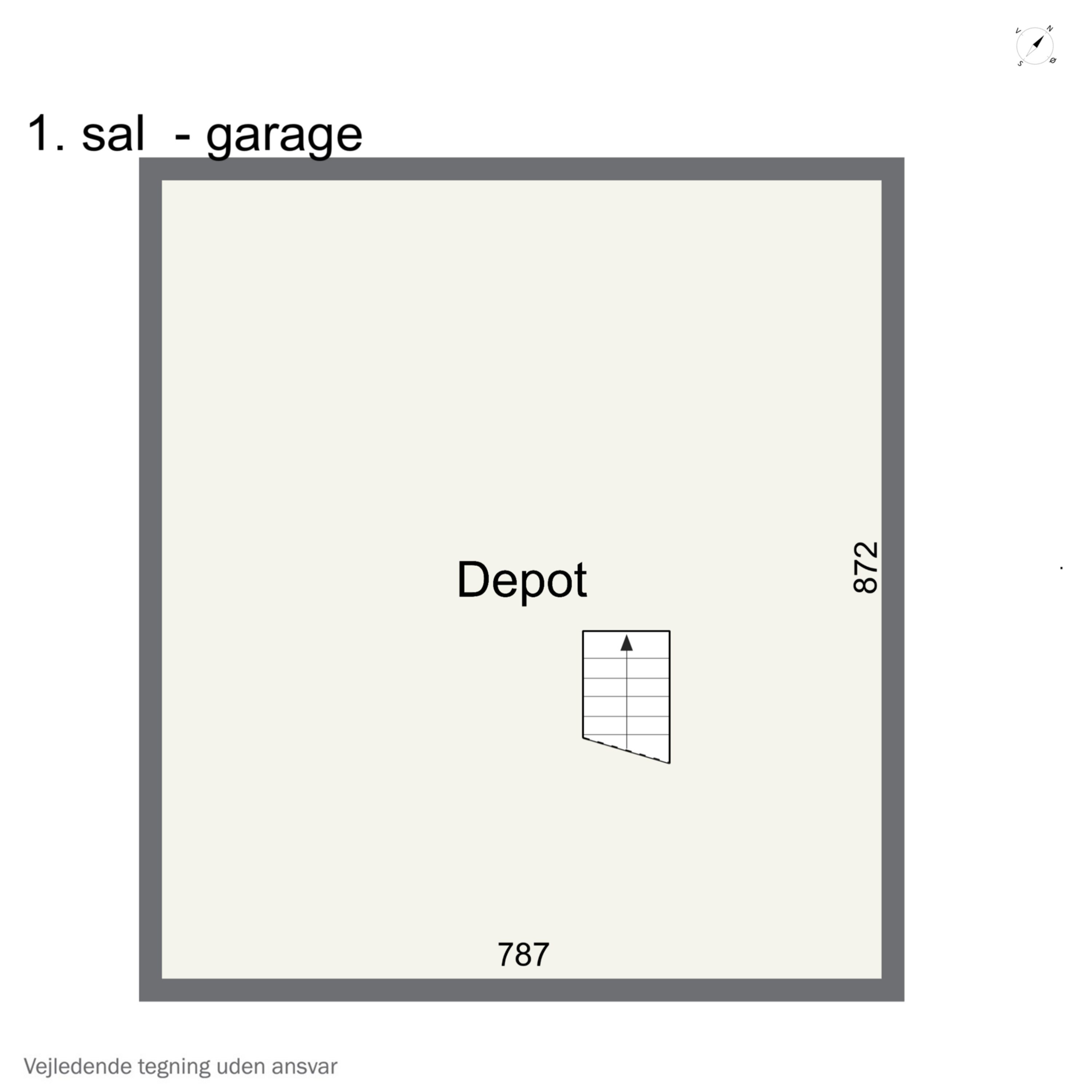 Plantegninger billede af Strandvejen 53, Rønne, 3700 Rønne