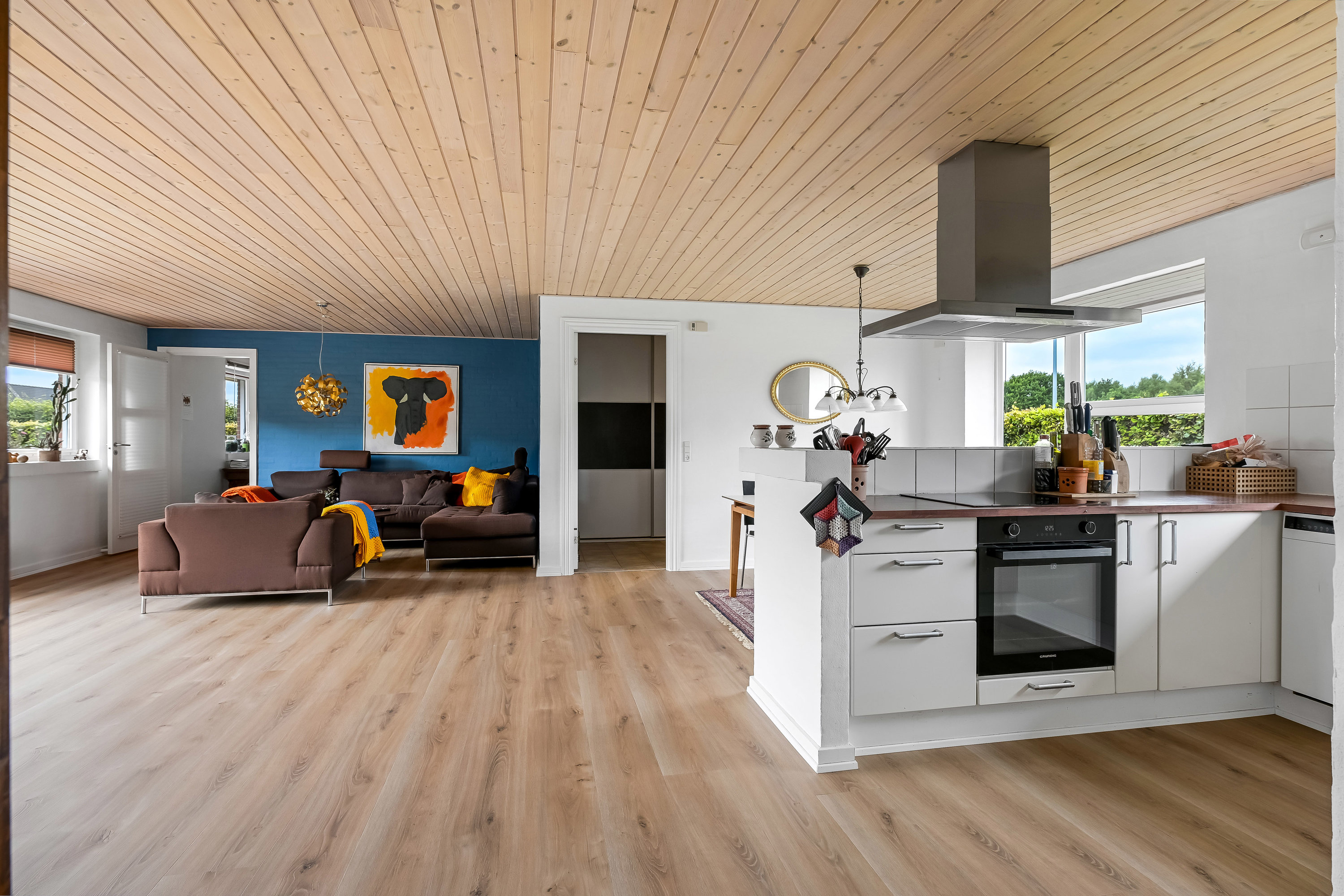 Fremhævet køkken billede i fuldskærmstilstand. Billede af Engsøparken 111, 7200 Grindsted