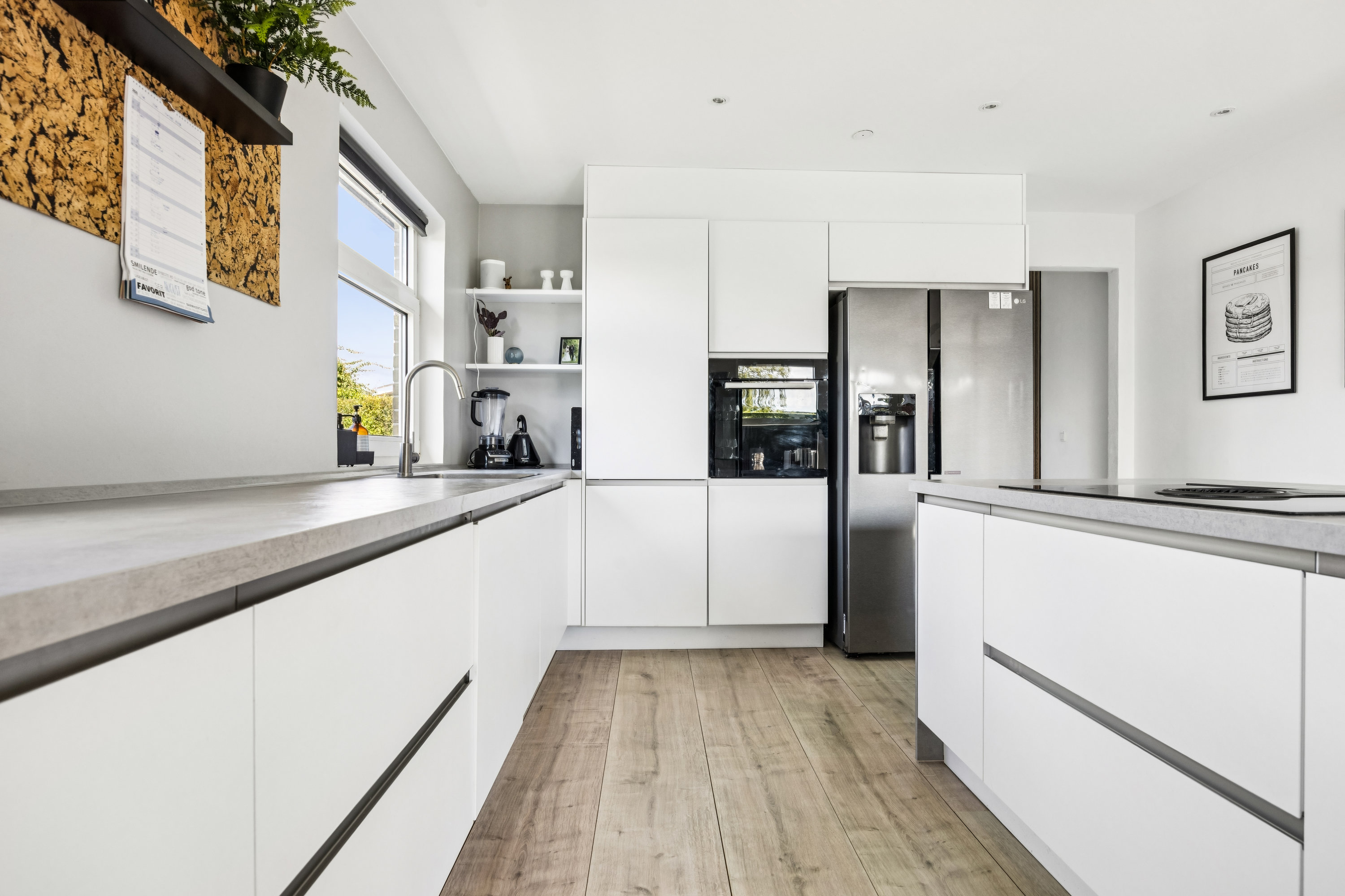 Fremhævet køkken billede i fuldskærmstilstand. Billede af Døstrupvej 44, Hørby, 9500 Hobro