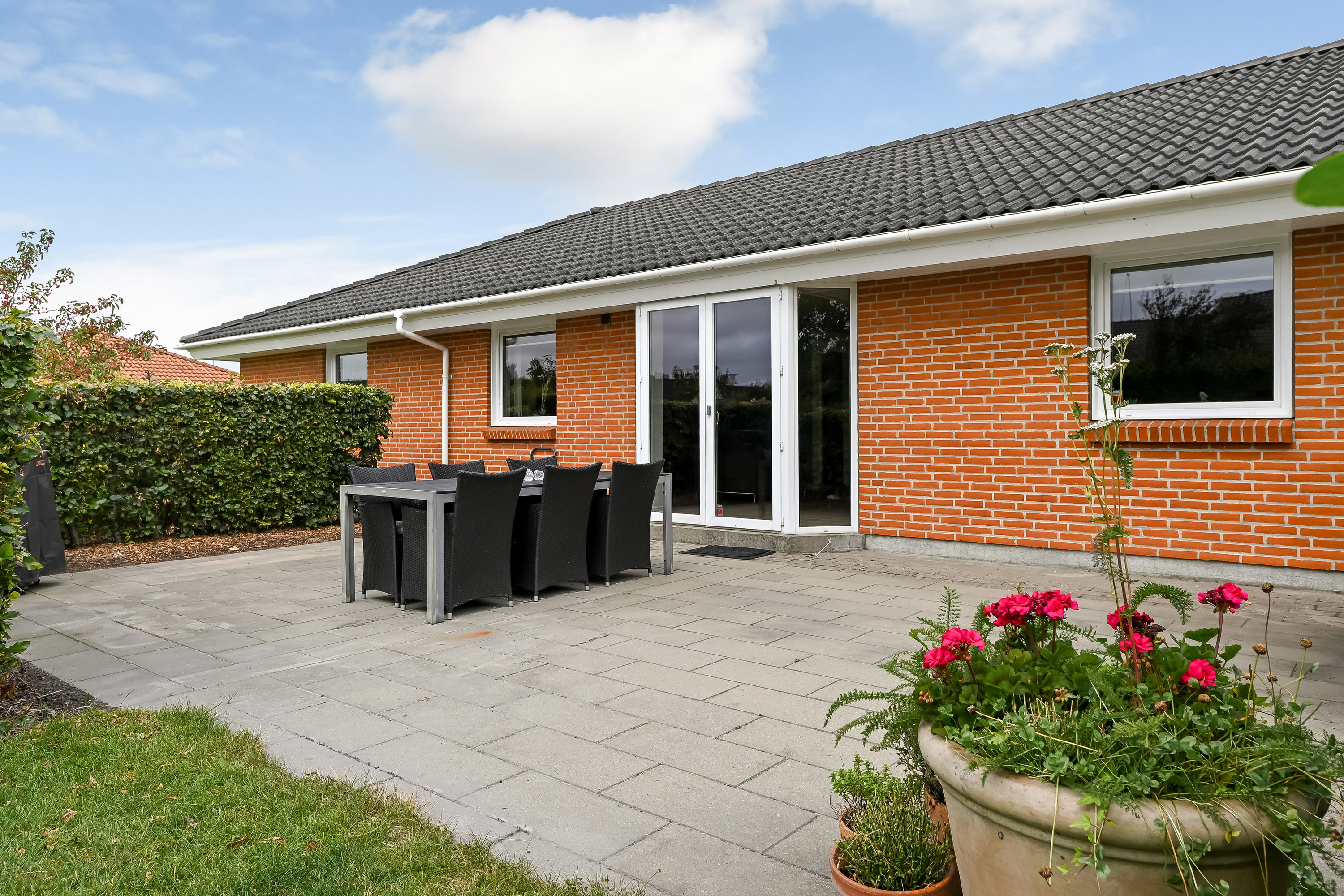 Fremhævet terrasse billede i fuldskærmstilstand. Billede af Engsøparken 111, 7200 Grindsted