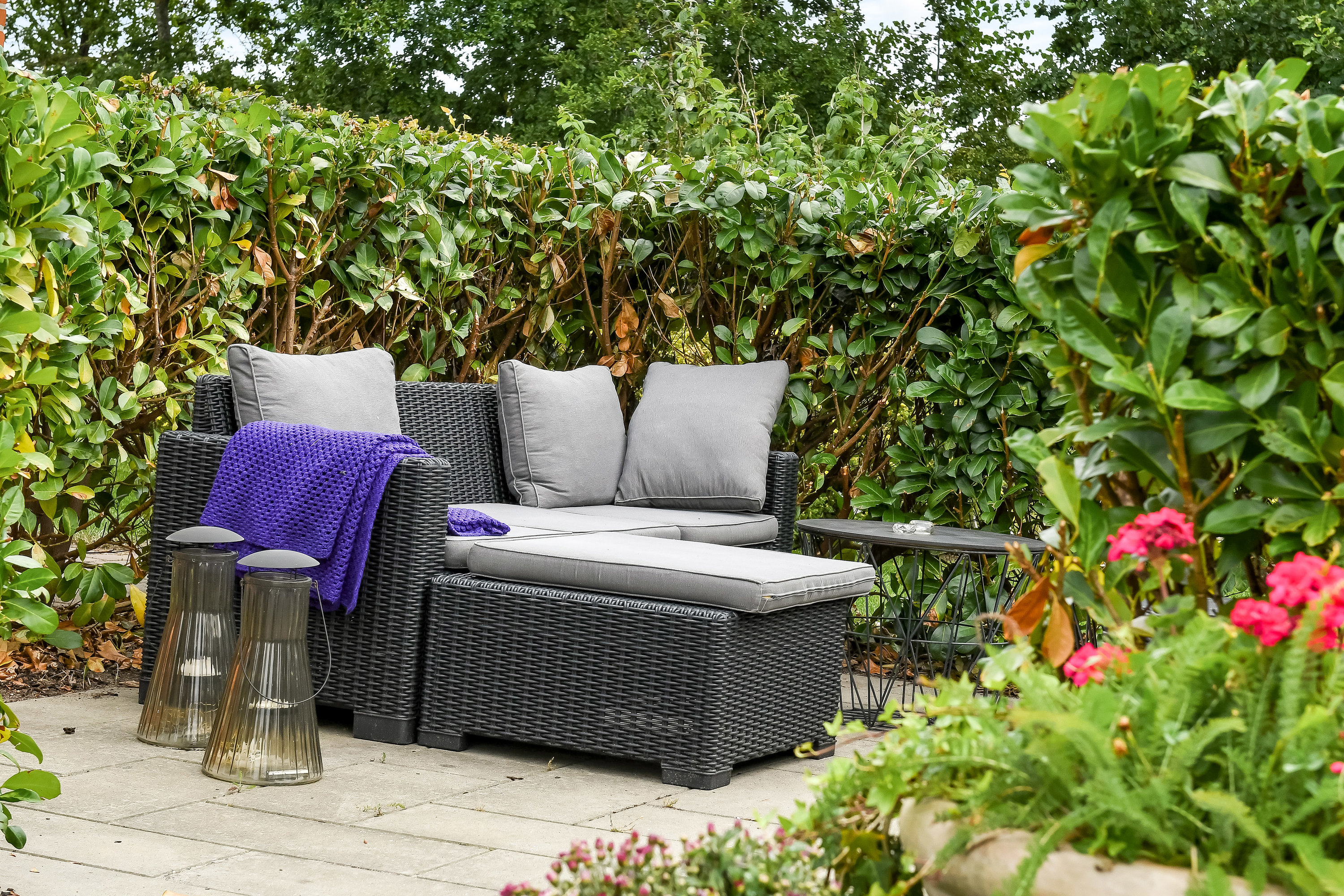 Fremhævet terrasse billede i fuldskærmstilstand. Billede af Engsøparken 111, 7200 Grindsted