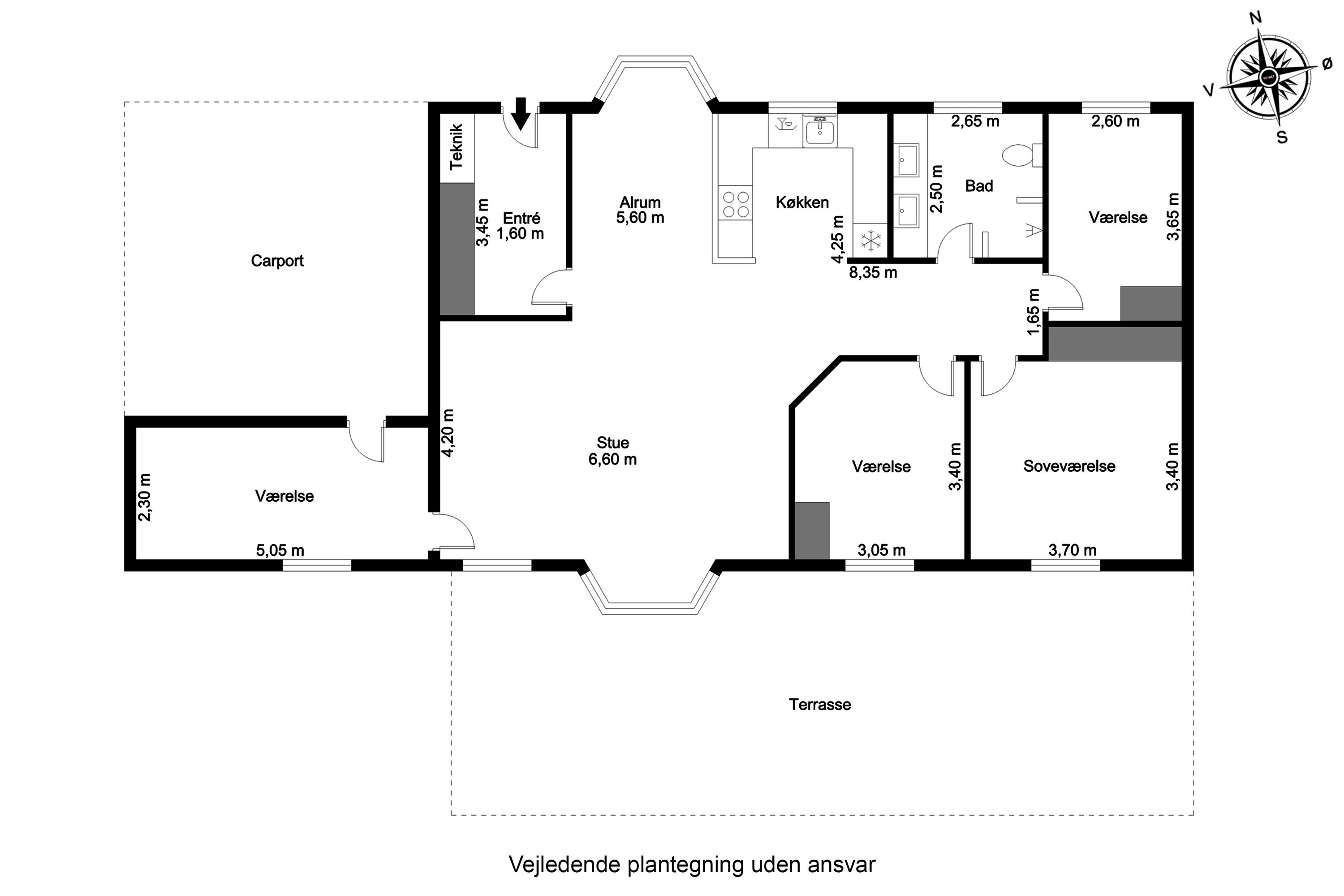 Plantegninger billede af Engsøparken 111, 7200 Grindsted