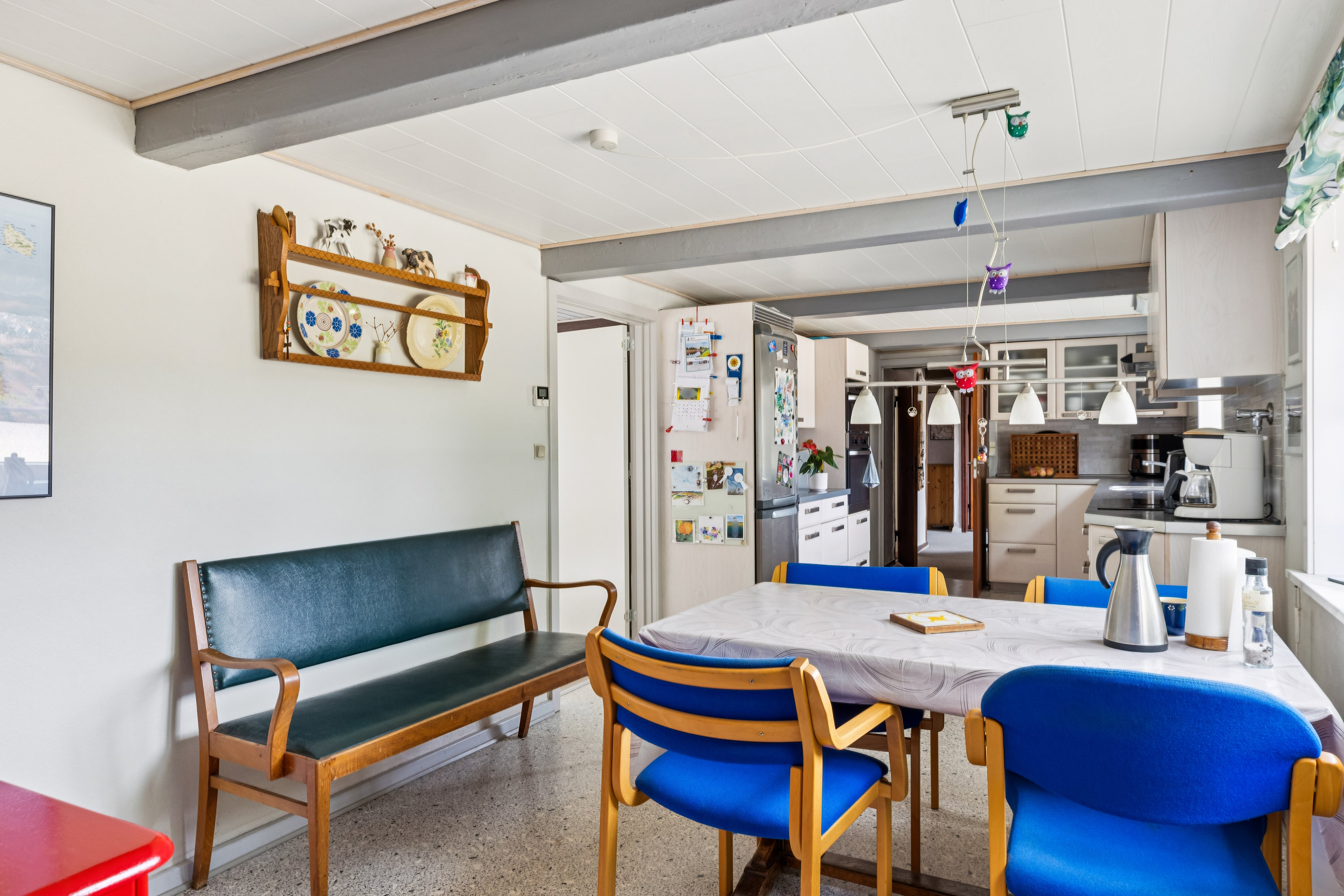 Fremhævet køkken alrum billede i fuldskærmstilstand. Billede af Farup Kirkevej 18, Kærbøl, 6760 Ribe