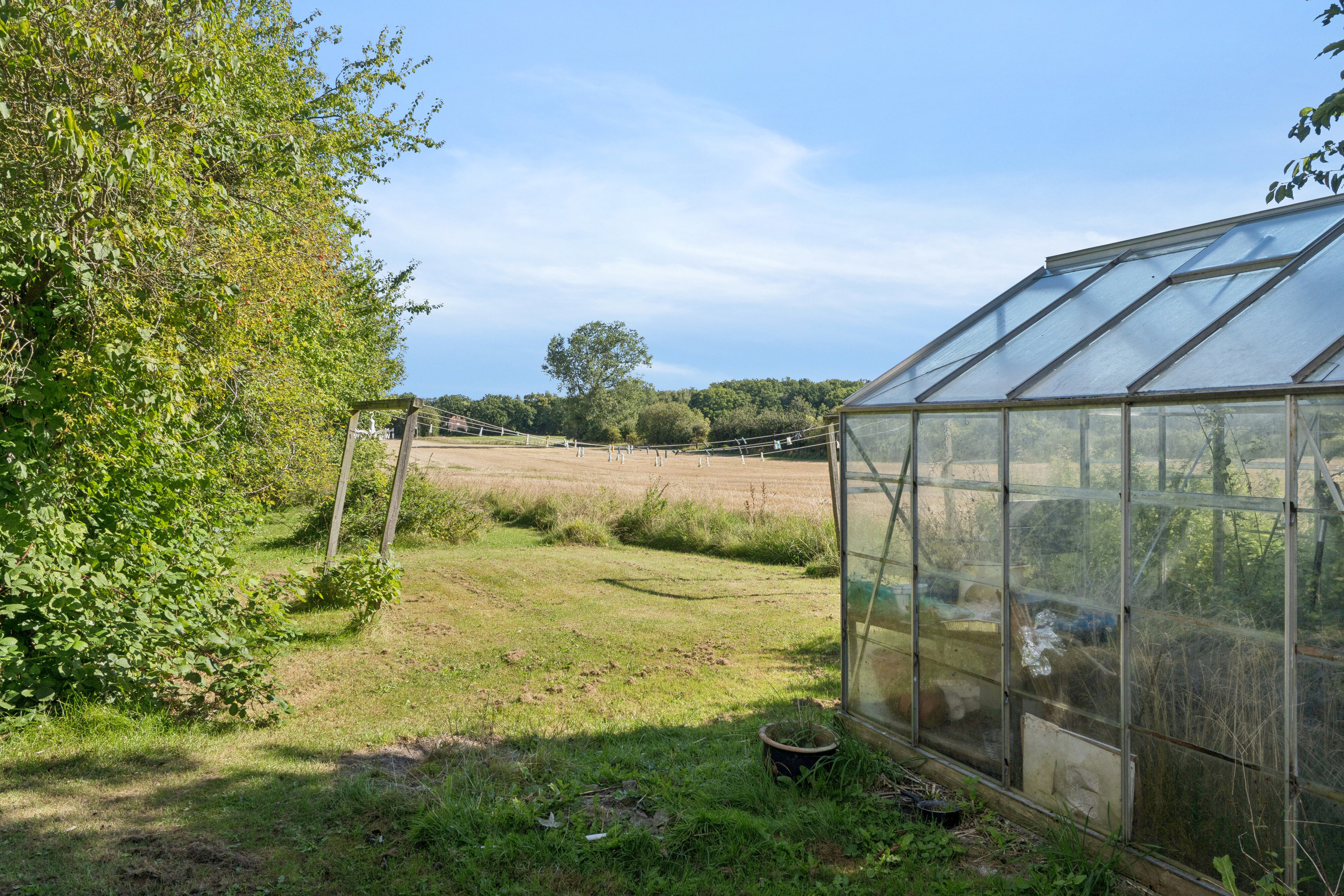 Fremhævet udestue billede i fuldskærmstilstand. Billede af Skov-Torupvej 15, Skov-Torup, 4683 Rønnede