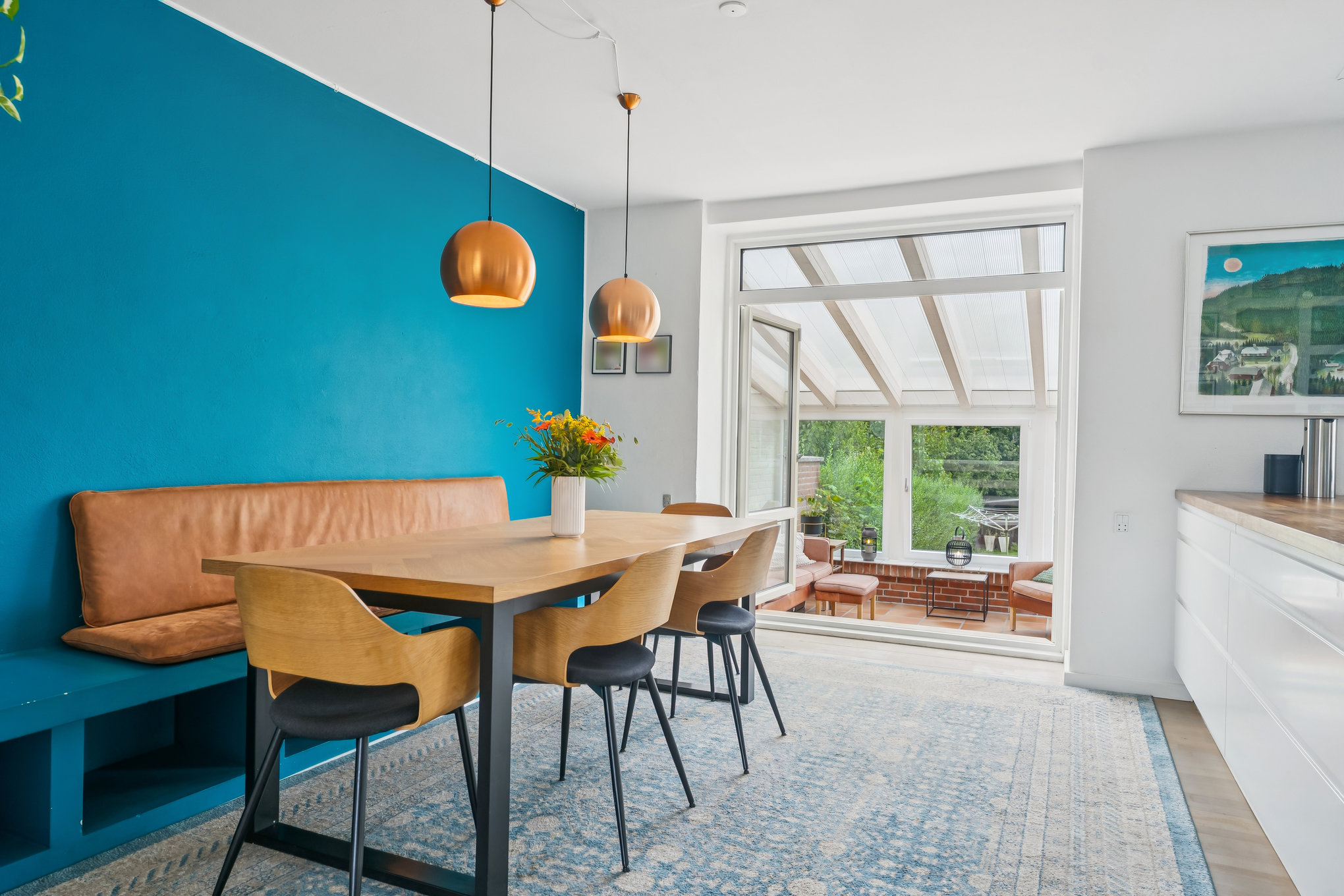 Fremhævet stue billede i fuldskærmstilstand. Billede af Stjernevej 44, 8930 Randers NØ