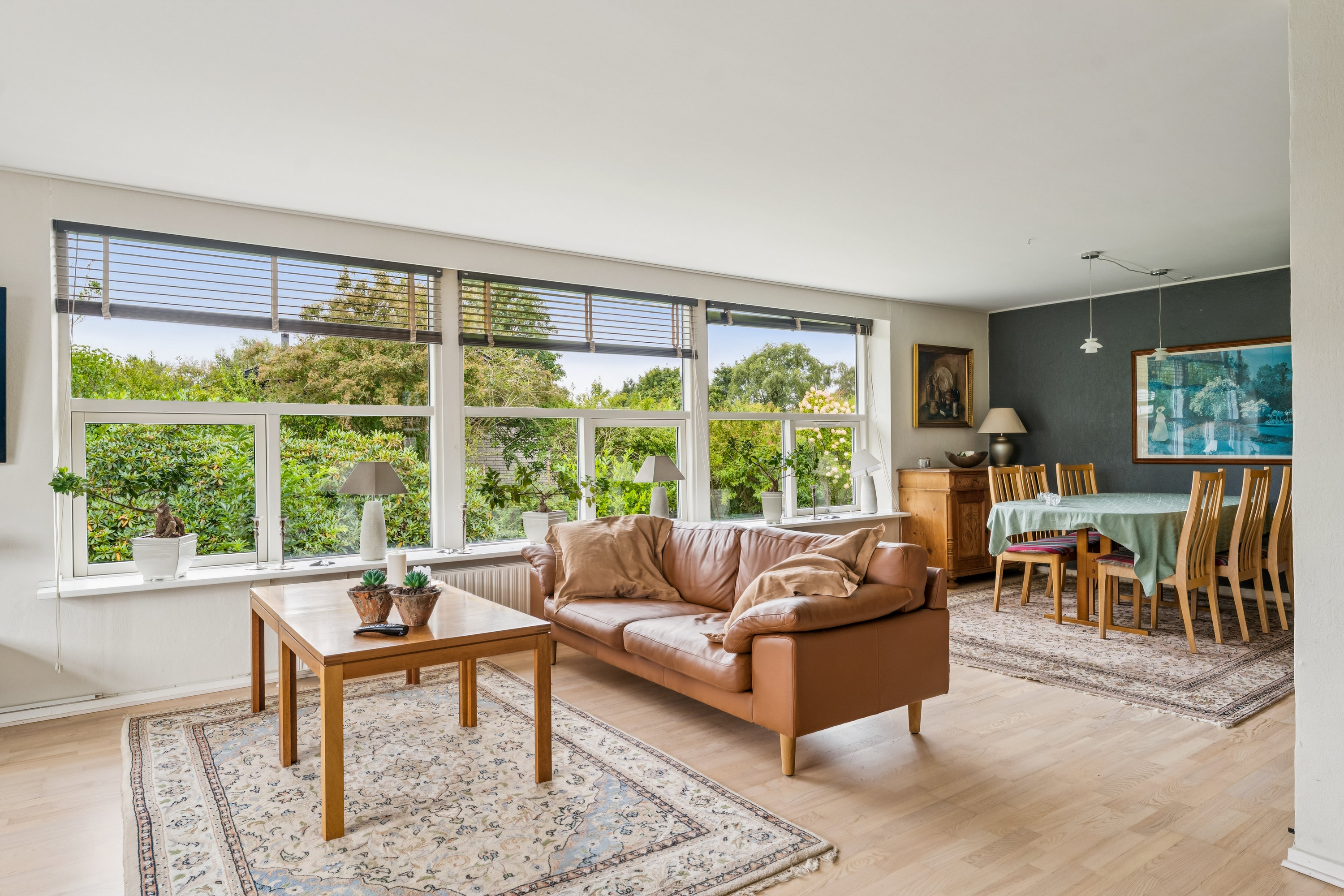 Fremhævet stue billede i fuldskærmstilstand. Billede af Agervænget 7, Hvidsten, 8981 Spentrup