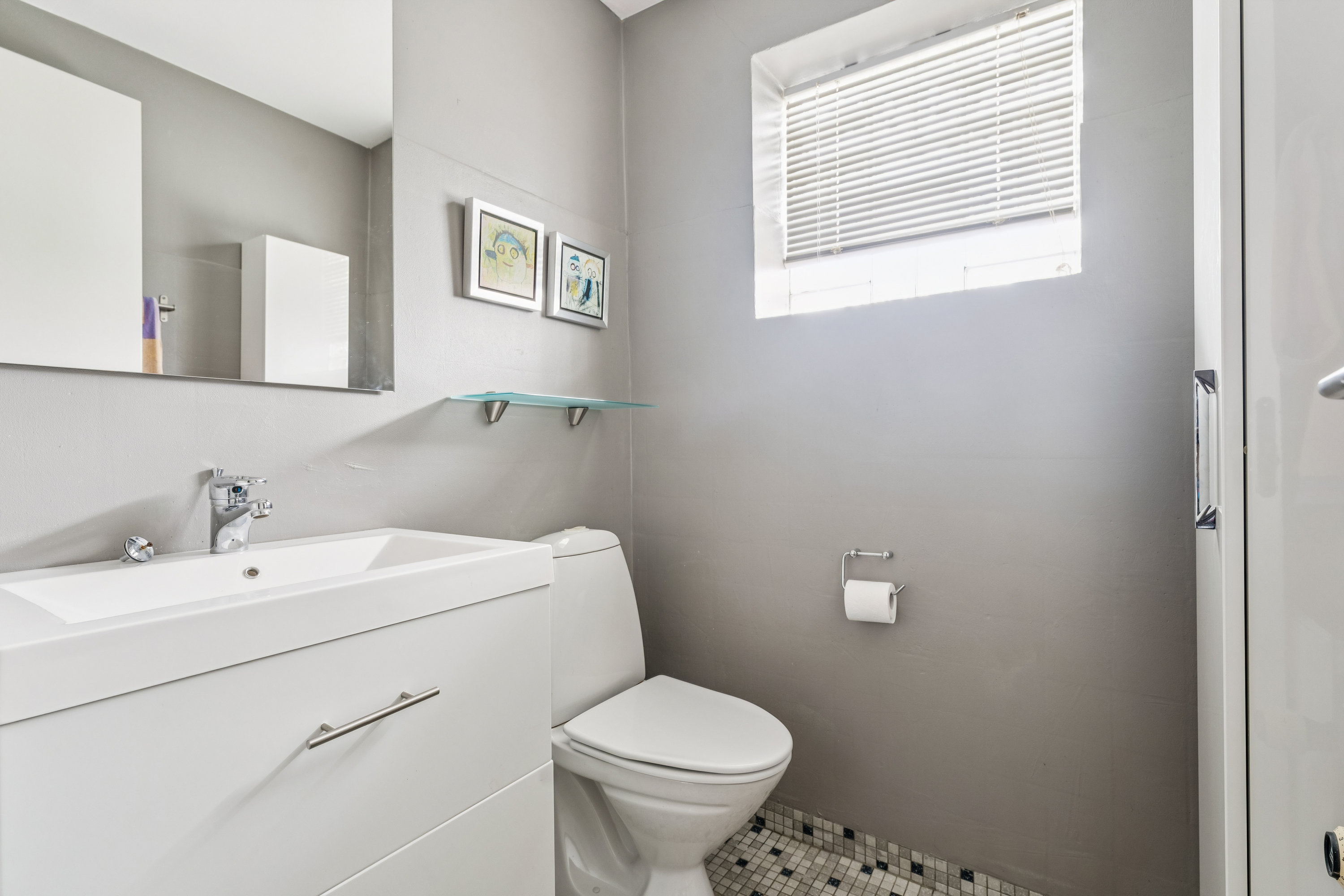 Fremhævet badeværelse billede i fuldskærmstilstand. Billede af Agervænget 7, Hvidsten, 8981 Spentrup