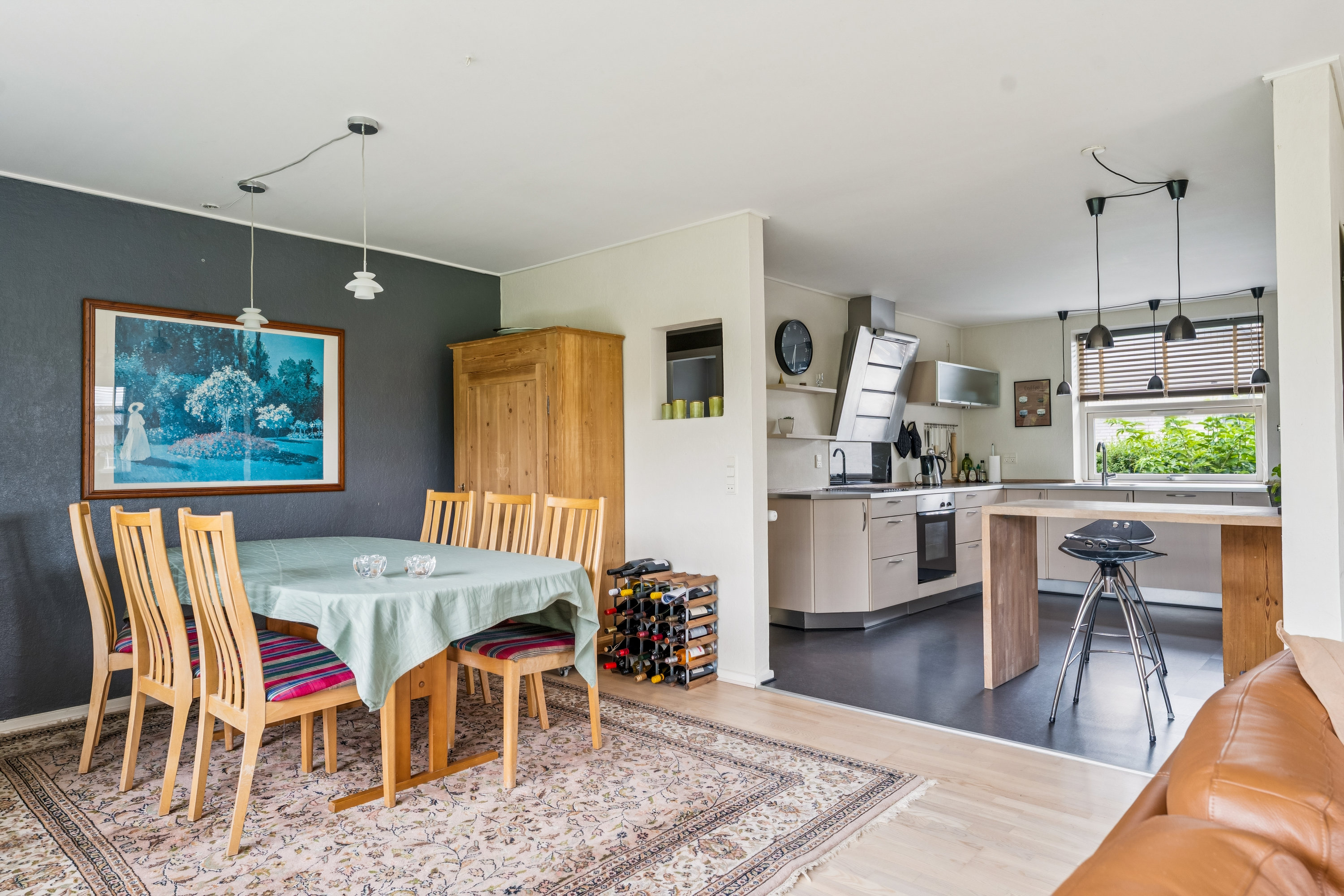 Fremhævet stue billede i fuldskærmstilstand. Billede af Agervænget 7, Hvidsten, 8981 Spentrup