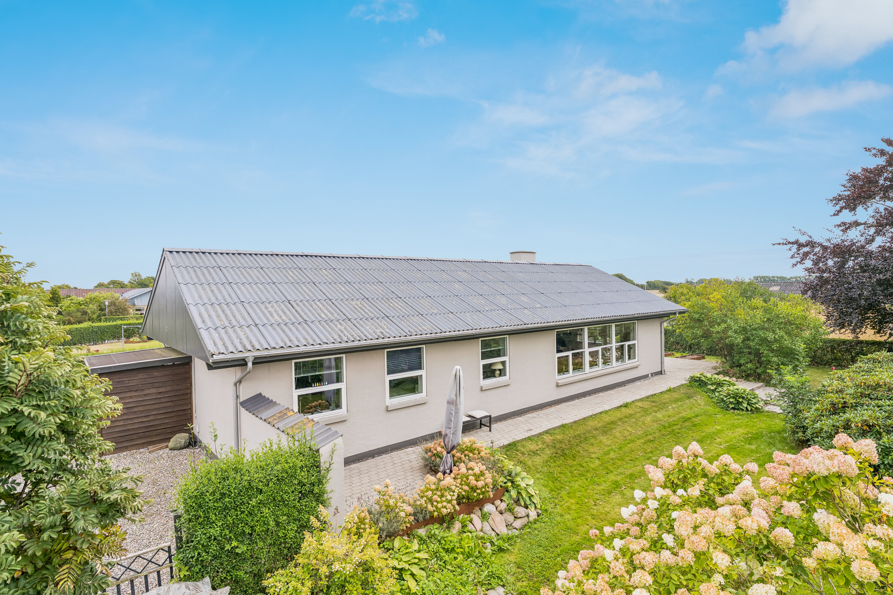 Fremhævet ejendom 1 billede i fuldskærmstilstand. Billede af Agervænget 7, Hvidsten, 8981 Spentrup