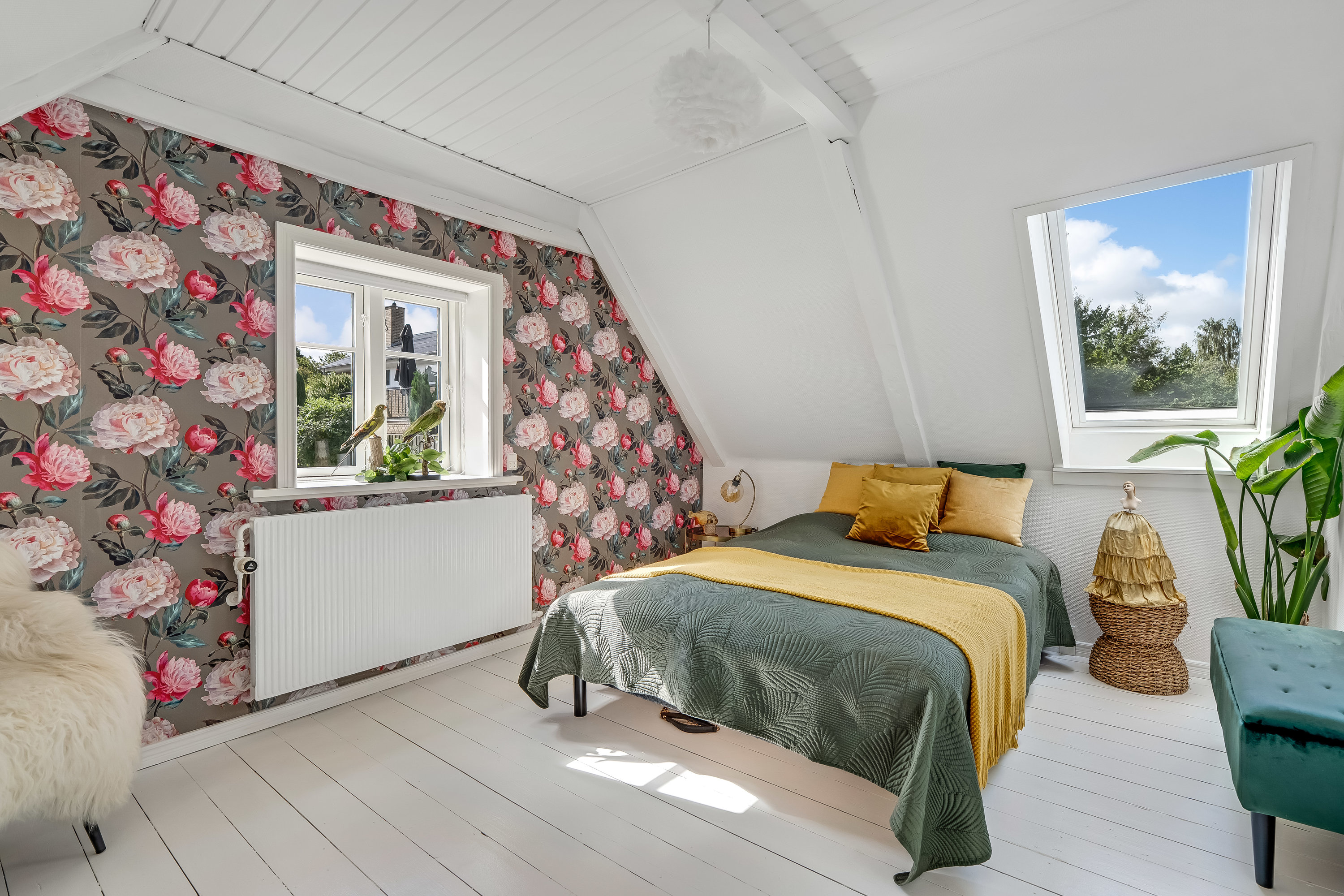 Fremhævet soveværelse billede i fuldskærmstilstand. Billede af Nejedevej 9, Tulstrup, 3400 Hillerød