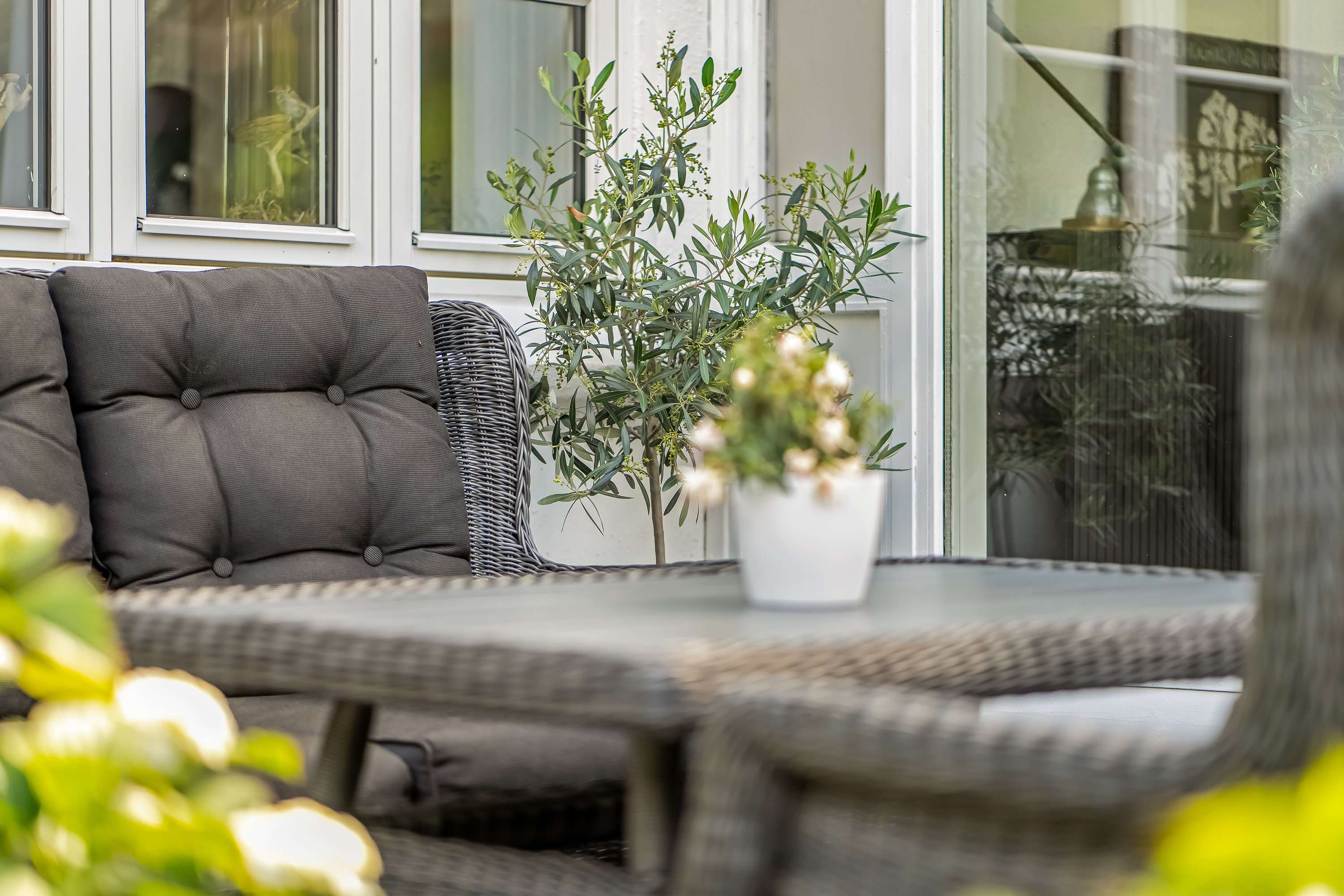 Fremhævet terrasse billede i fuldskærmstilstand. Billede af Nejedevej 9, Tulstrup, 3400 Hillerød