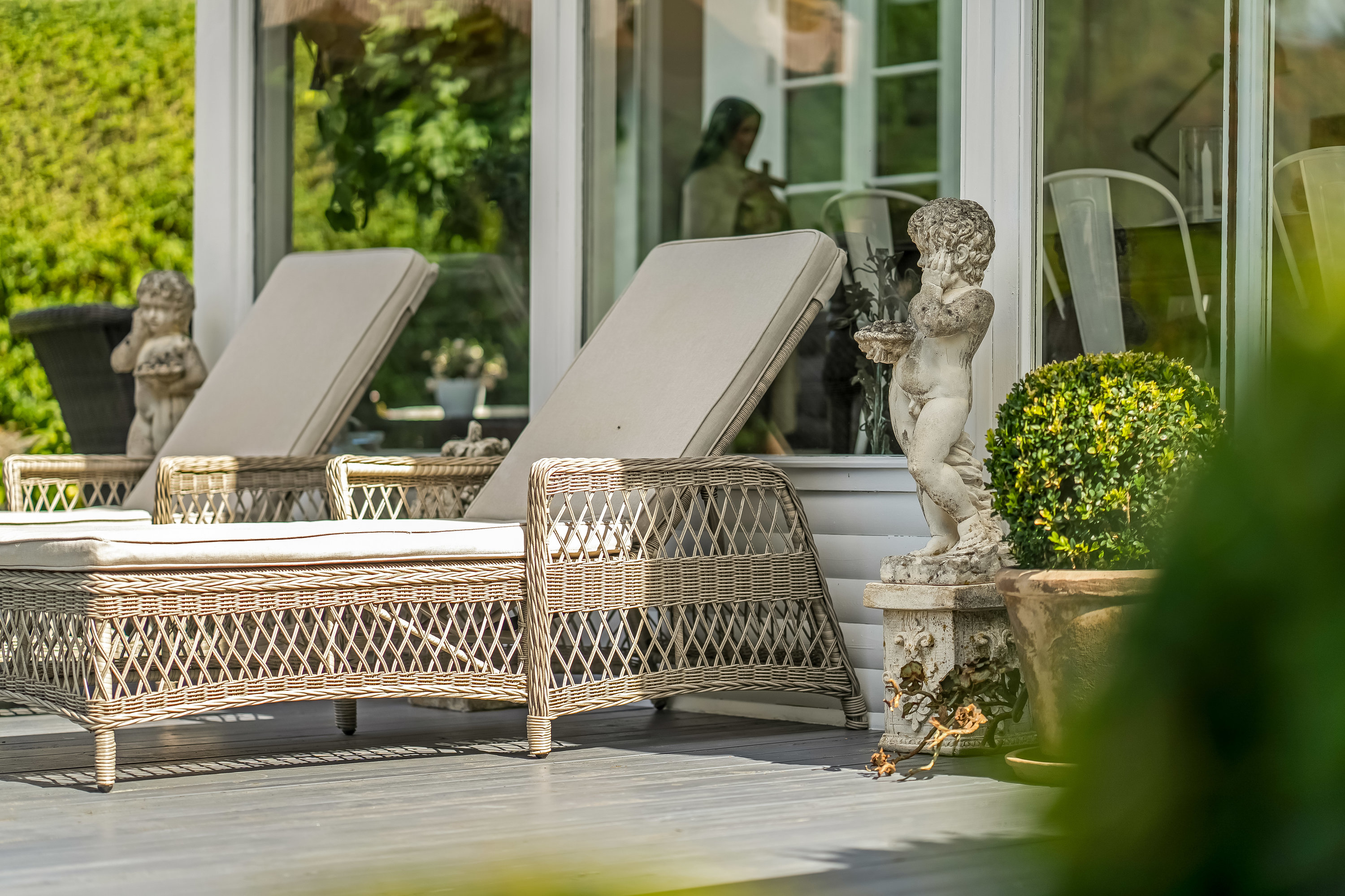 Fremhævet terrasse billede i fuldskærmstilstand. Billede af Nejedevej 9, Tulstrup, 3400 Hillerød