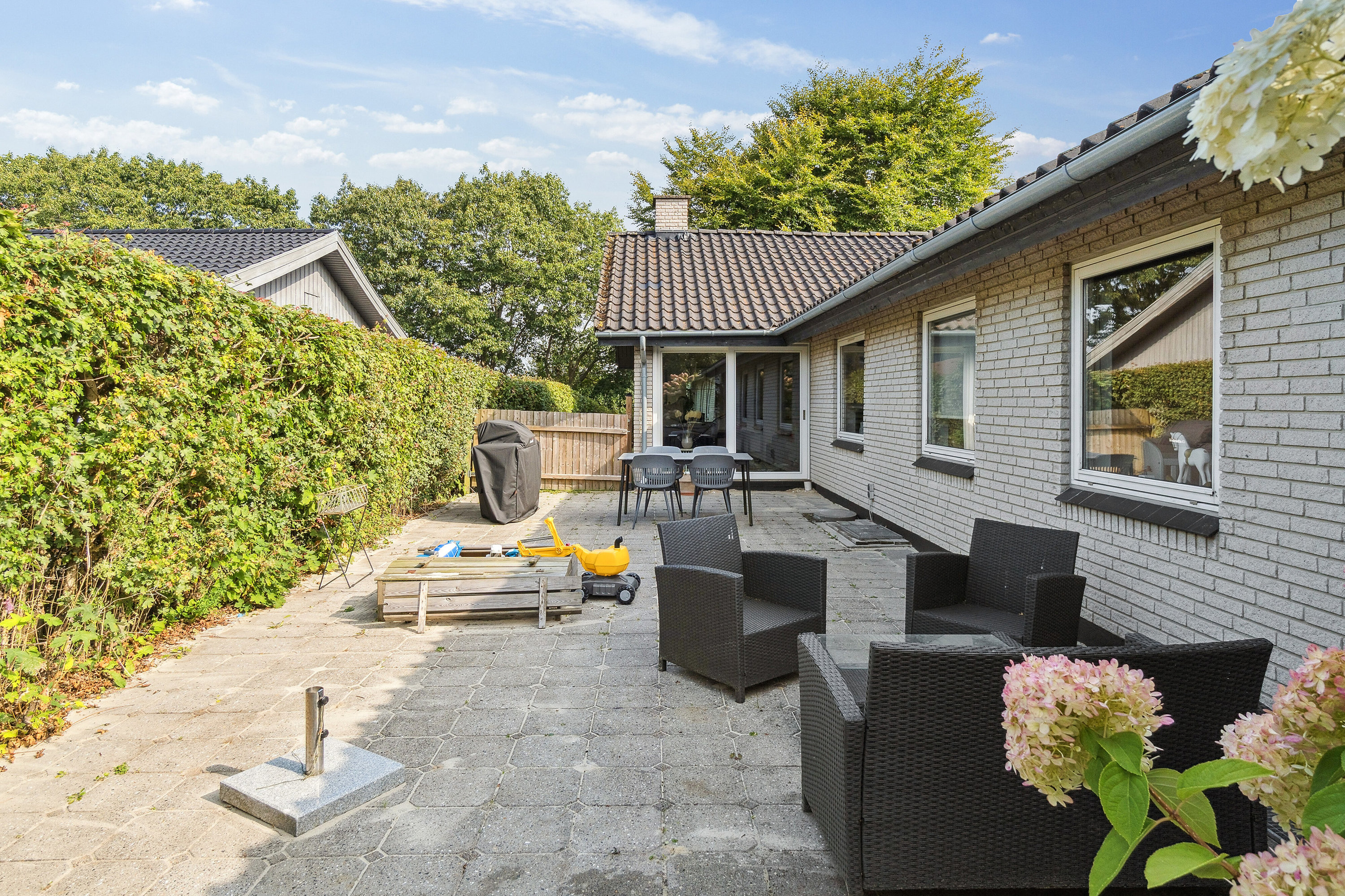 Fremhævet terrasse billede i fuldskærmstilstand. Billede af Stadion Alle 4, 7430 Ikast