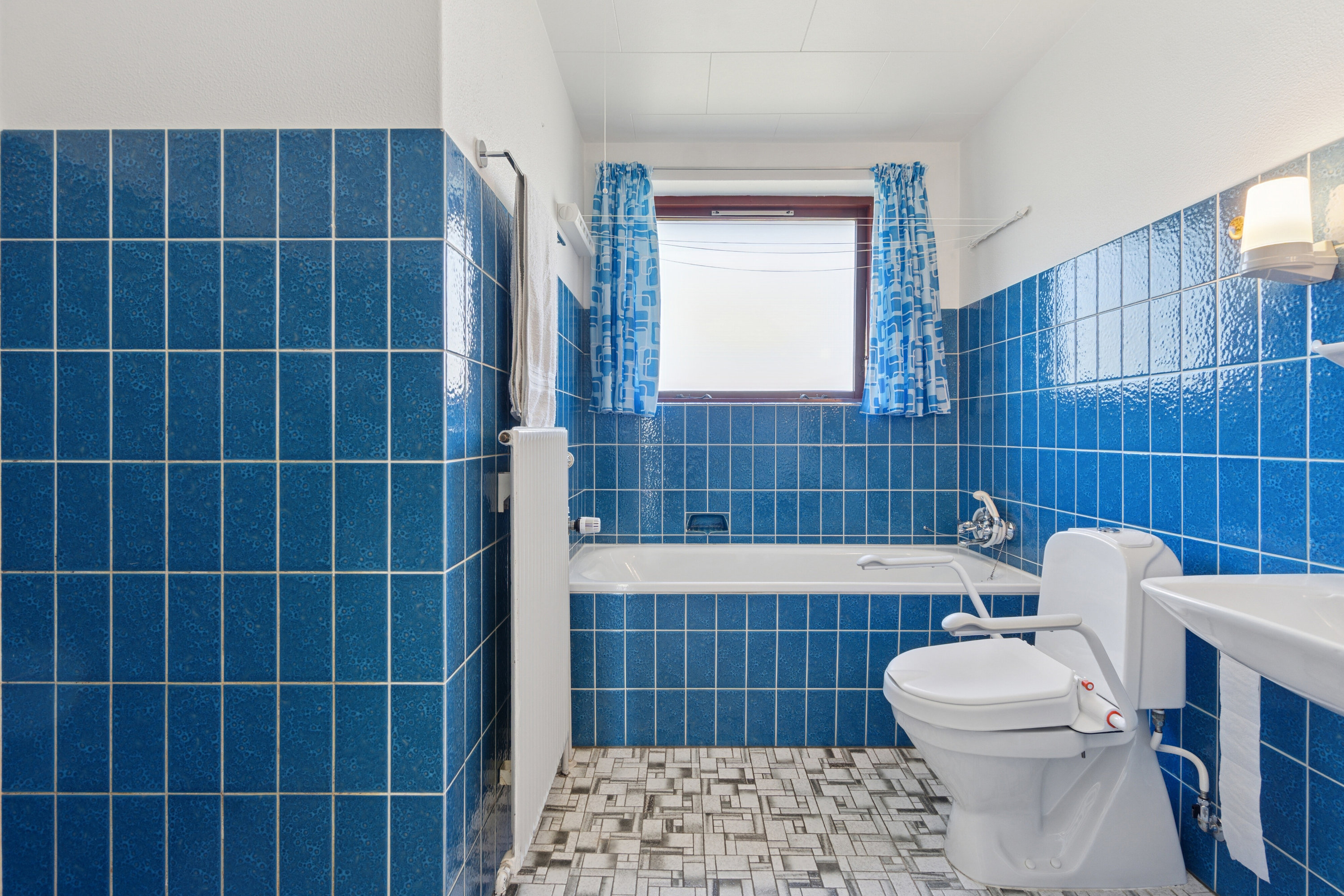 Fremhævet badeværelse billede i fuldskærmstilstand. Billede af Mosevej 37, Hundborg, 7700 Thisted