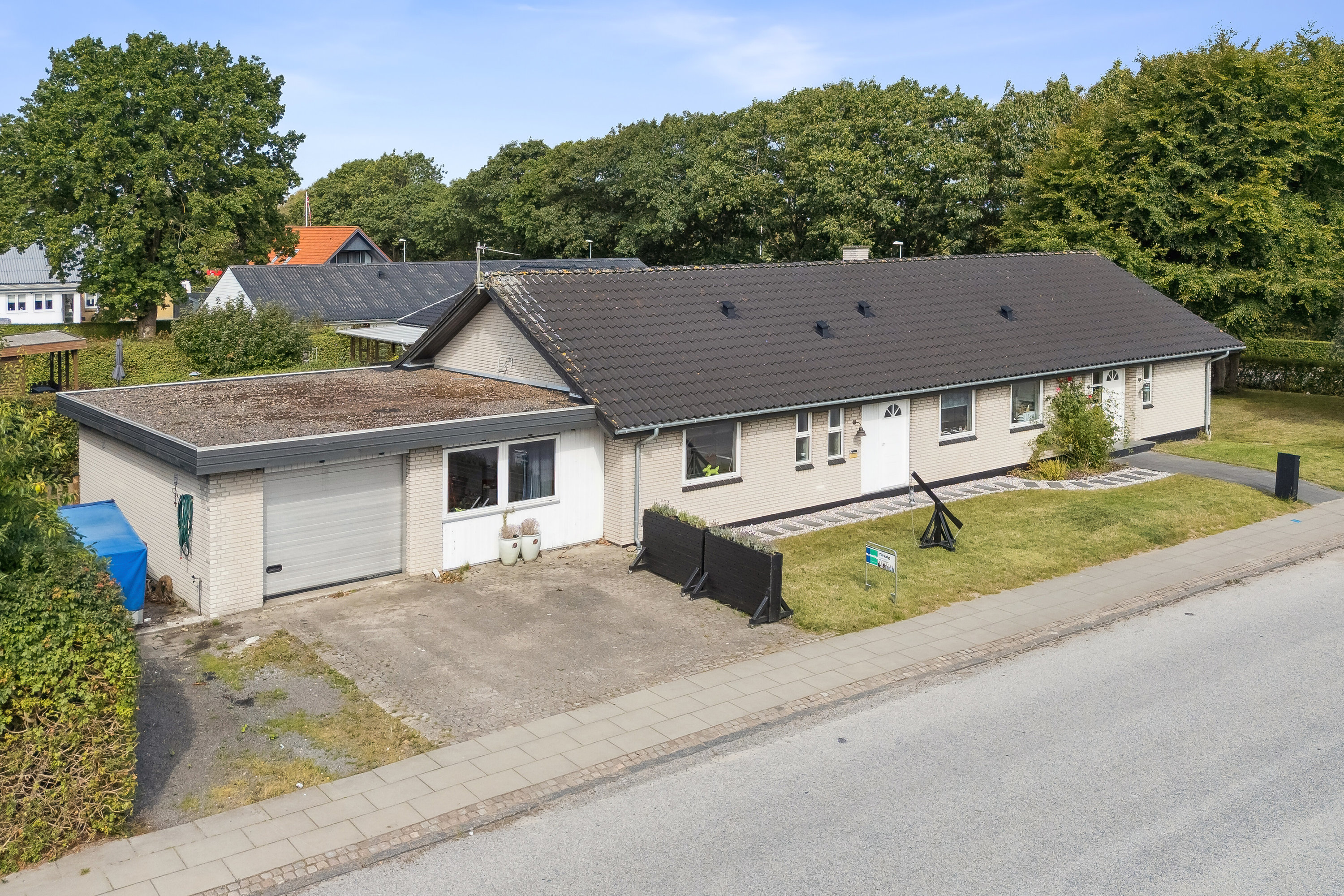 Fremhævet set fra vejen billede i fuldskærmstilstand. Billede af Stadion Alle 4, 7430 Ikast