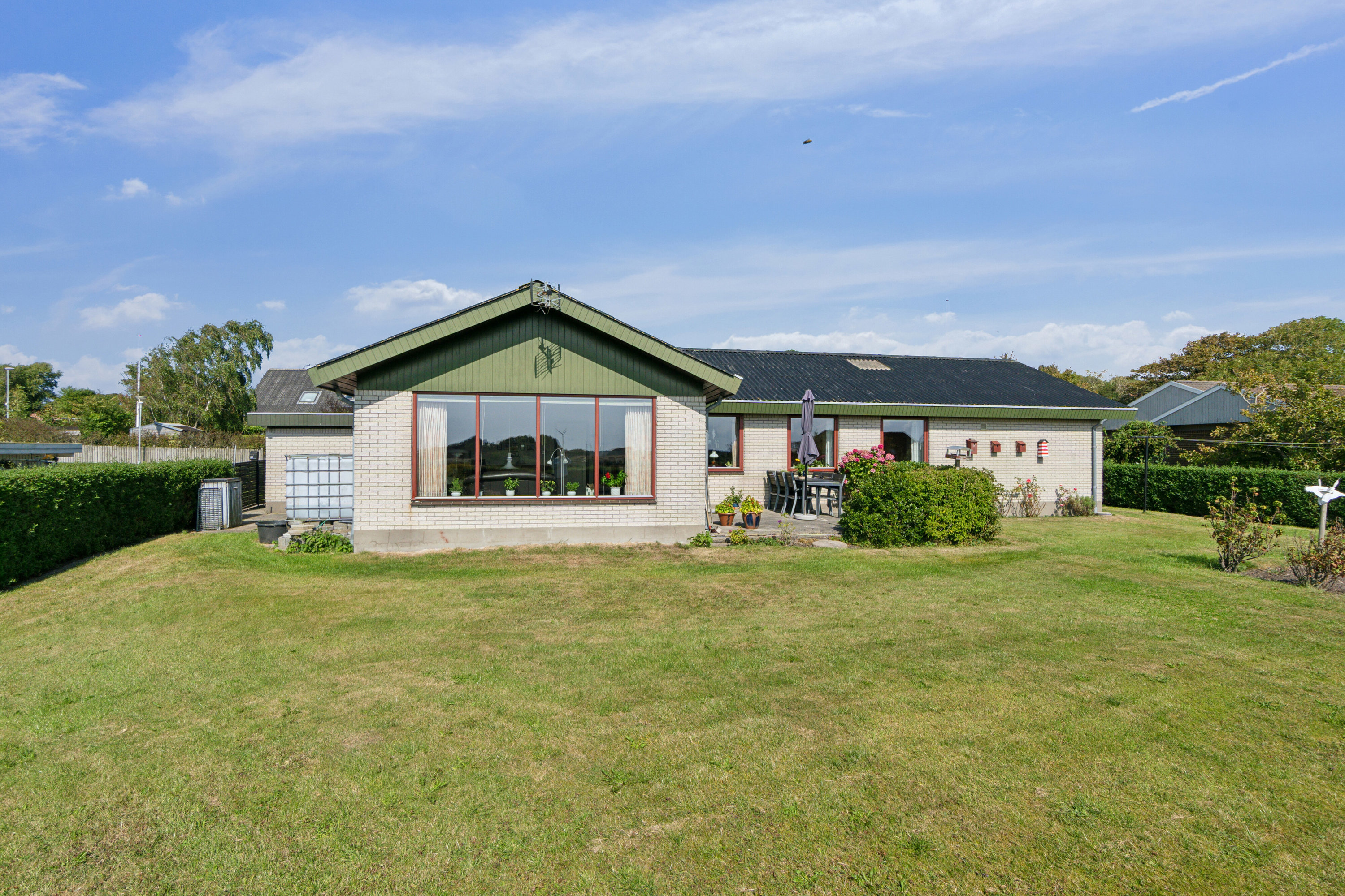 Fremhævet set fra haven billede i fuldskærmstilstand. Billede af Mosevej 37, Hundborg, 7700 Thisted