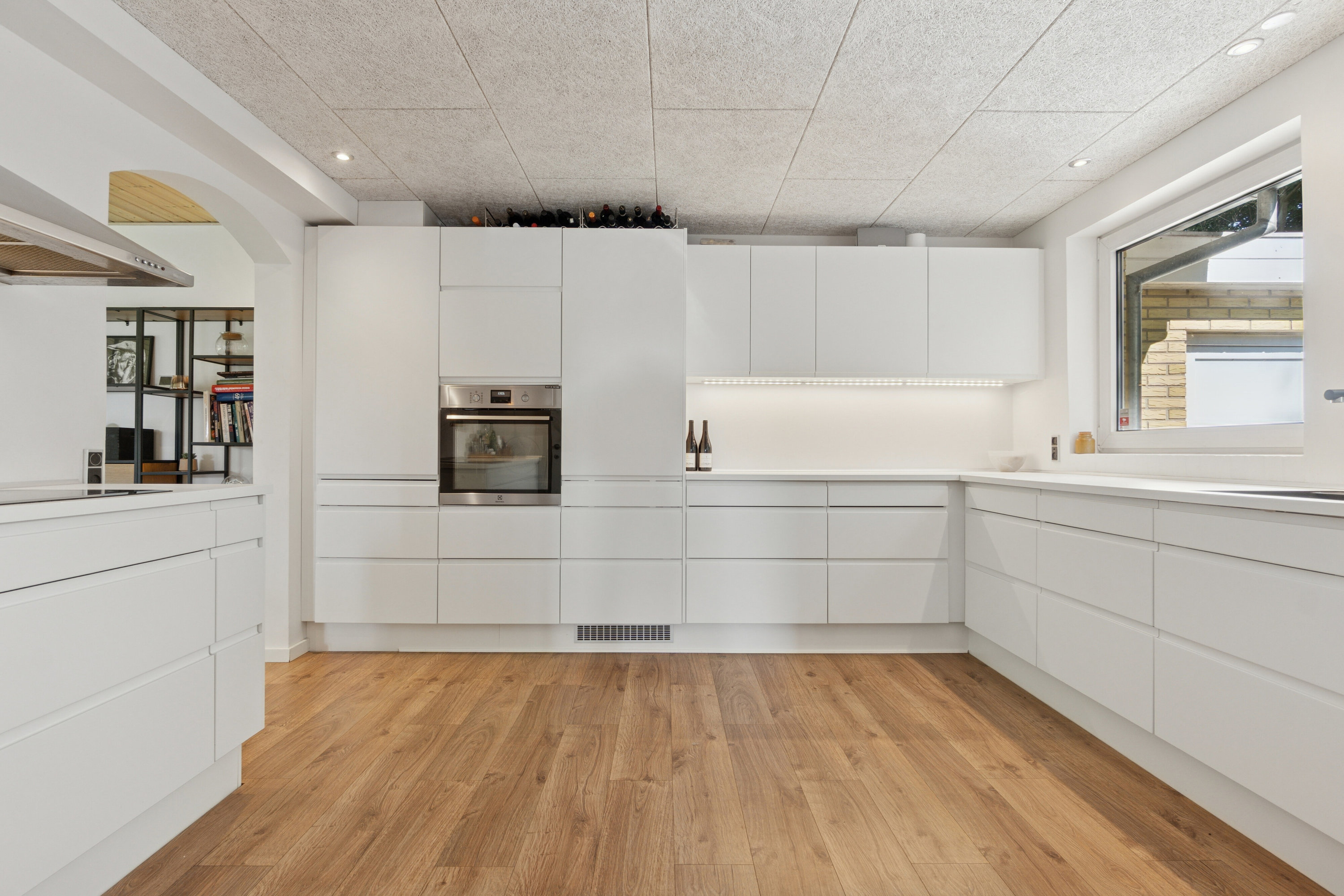 Fremhævet køkken billede i fuldskærmstilstand. Billede af Svalevej 4, 7760 Hurup Thy