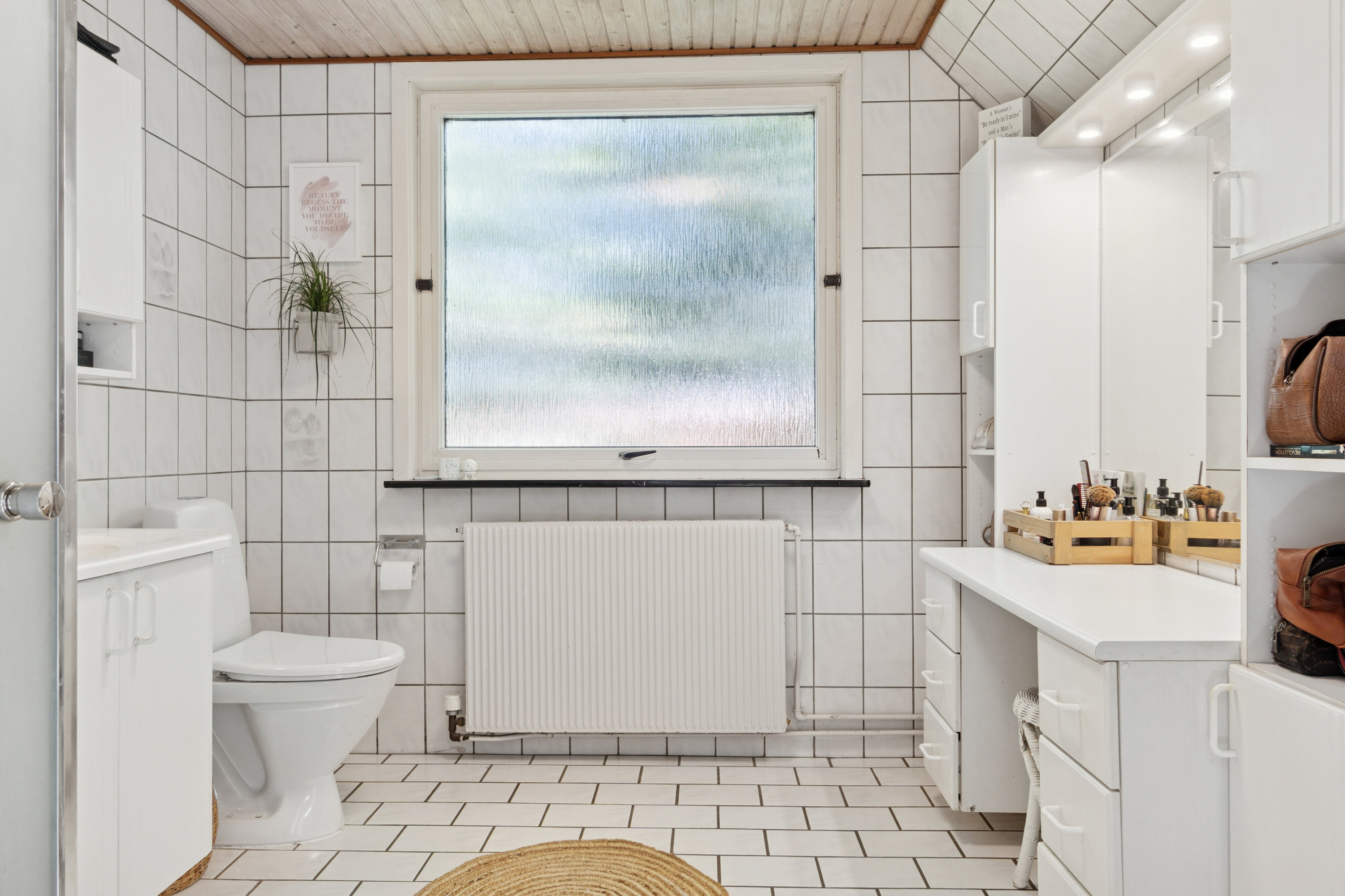 Fremhævet badeværelse billede i fuldskærmstilstand. Billede af Svalevej 4, 7760 Hurup Thy