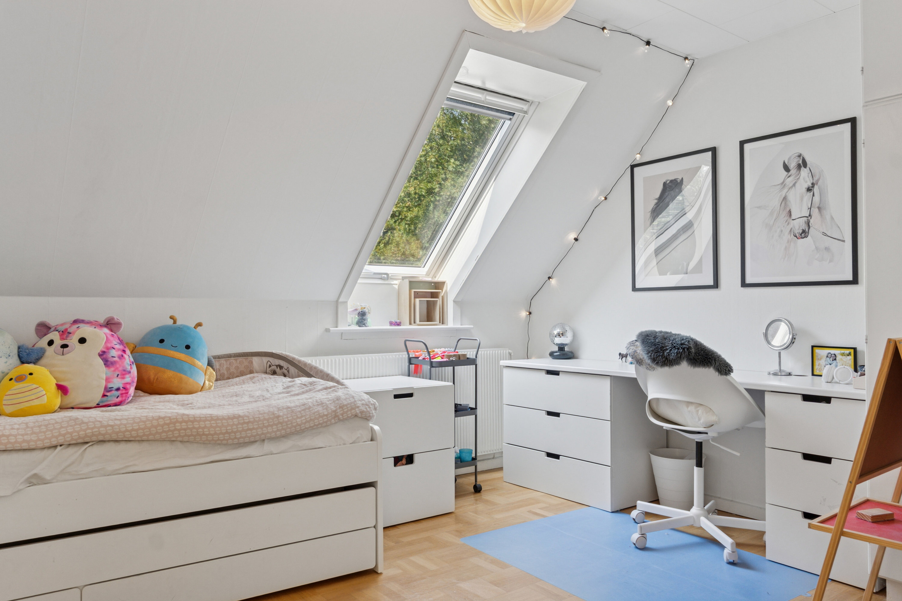 Fremhævet soveværelse billede i fuldskærmstilstand. Billede af Svalevej 4, 7760 Hurup Thy