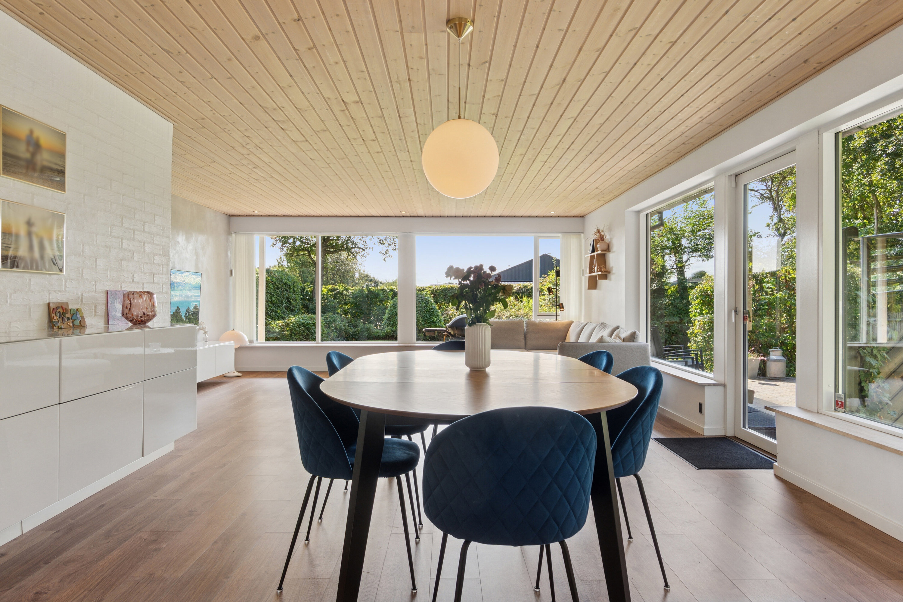 Fremhævet spisestue billede i fuldskærmstilstand. Billede af Svalevej 4, 7760 Hurup Thy