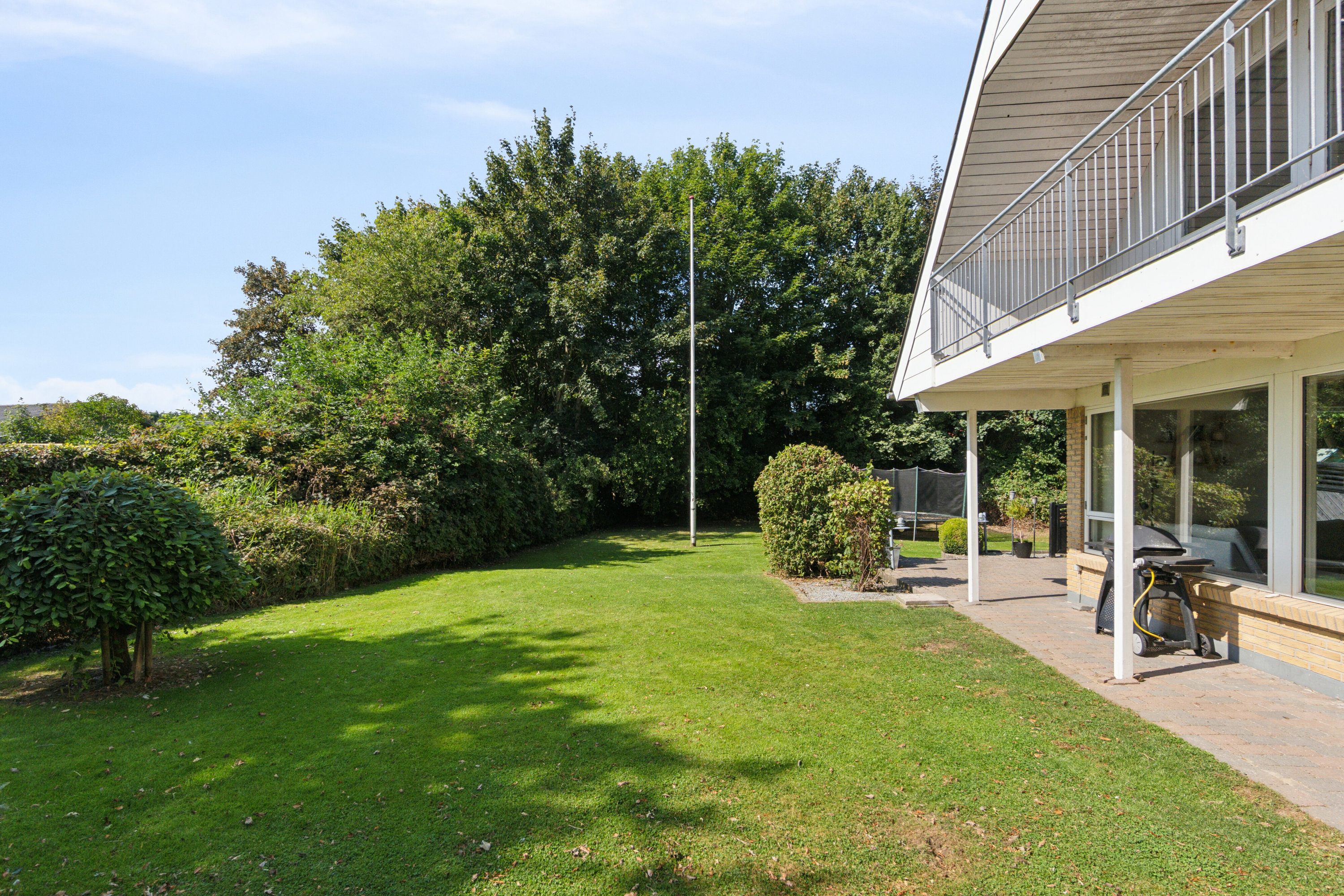 Fremhævet set fra haven billede i fuldskærmstilstand. Billede af Svalevej 4, 7760 Hurup Thy
