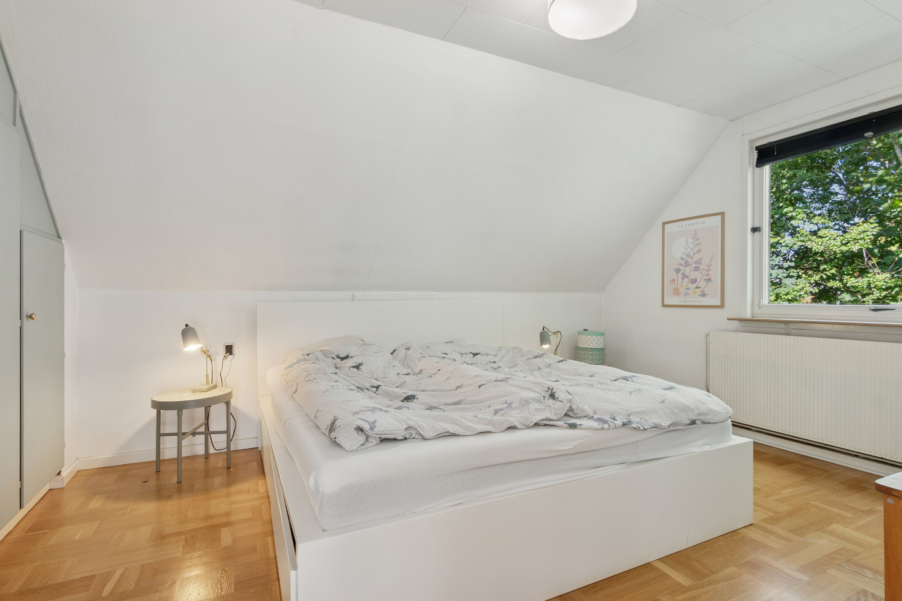 Fremhævet soveværelse billede i fuldskærmstilstand. Billede af Svalevej 4, 7760 Hurup Thy