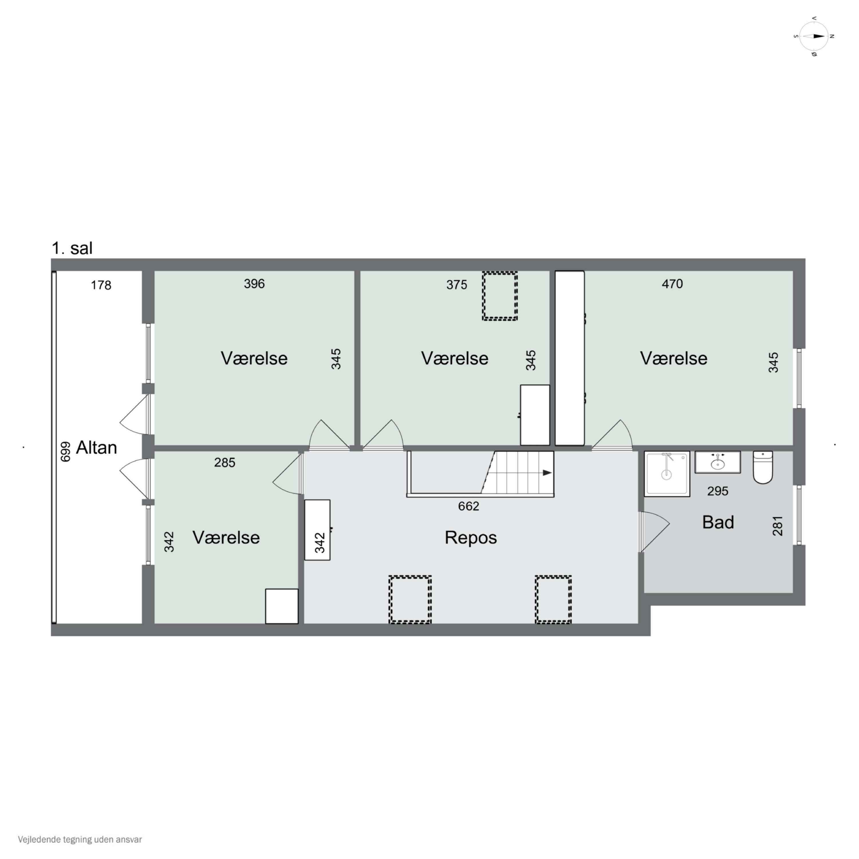 Plantegninger billede af Svalevej 4, 7760 Hurup Thy