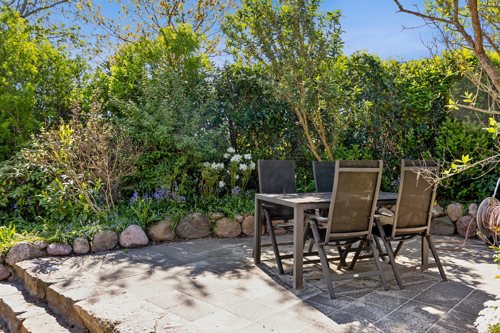 Fremhævet terrasse billede i fuldskærmstilstand. Billede af Ormslevvej 293, Stavtrup, 8260 Viby J