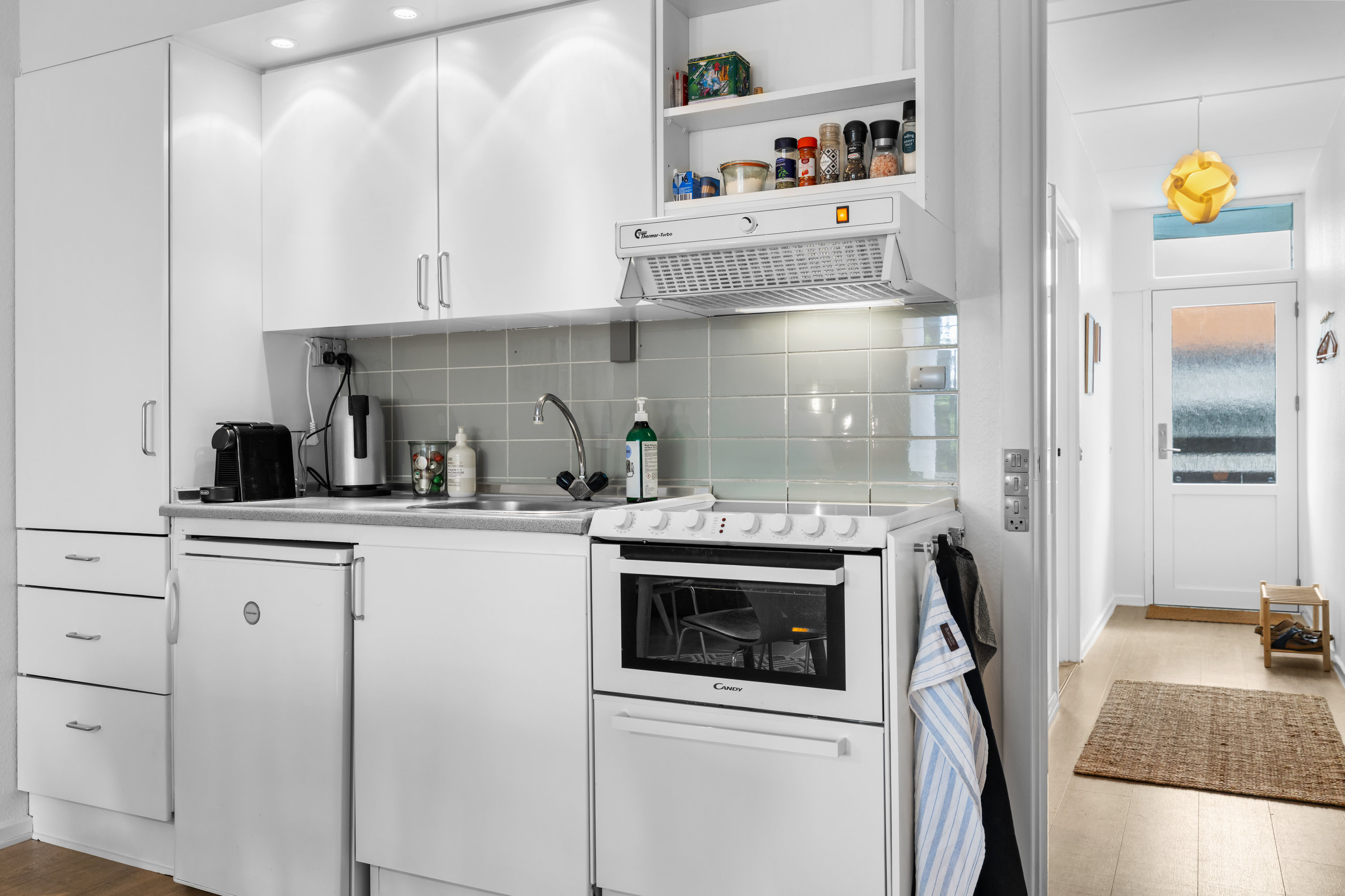 Fremhævet køkken billede i fuldskærmstilstand. Billede af Klintealle 1G, 1. 205., 5600 Faaborg