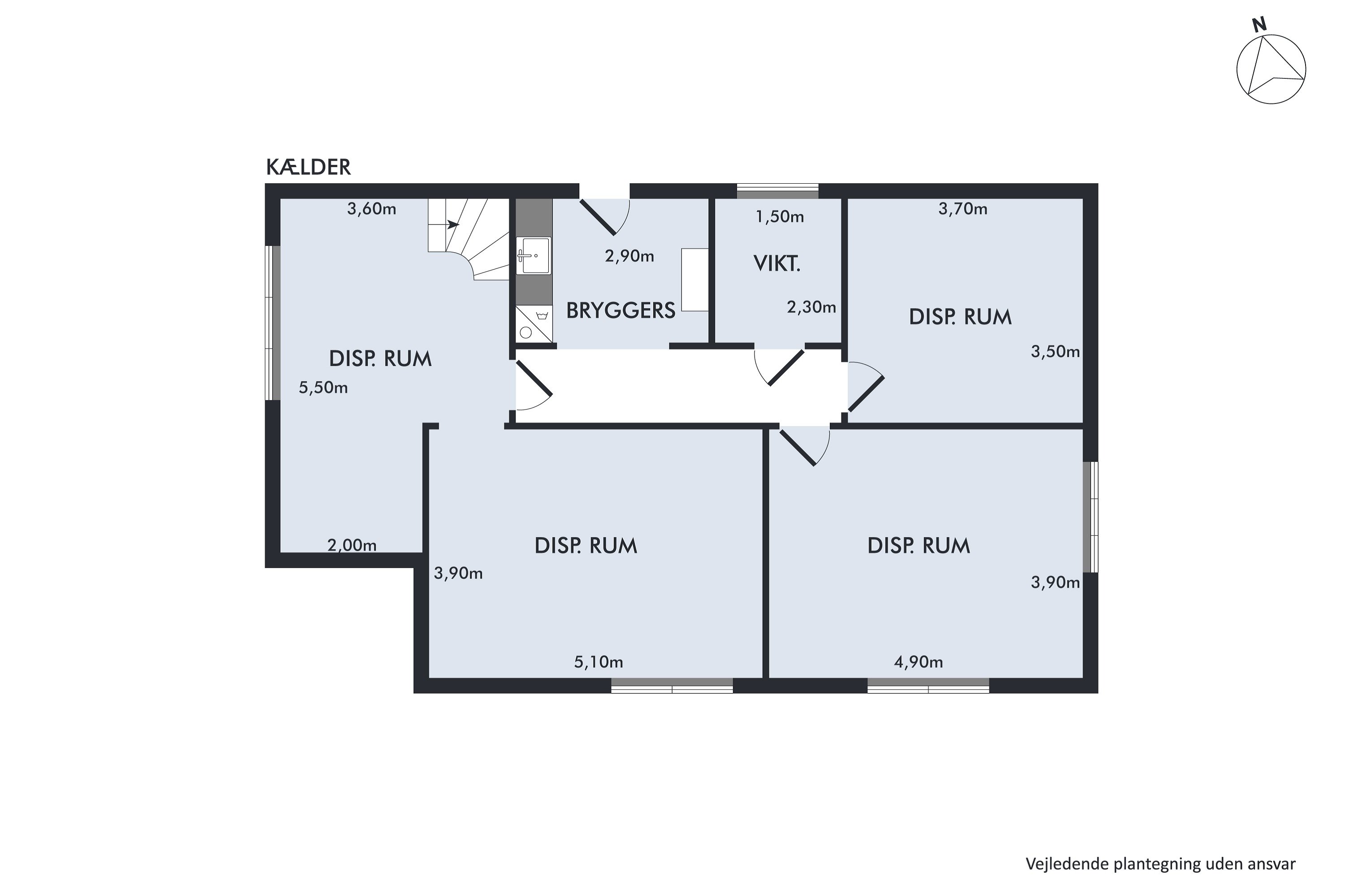 Plantegninger billede af Rønne Alle 15, Dronningborg, 8930 Randers NØ