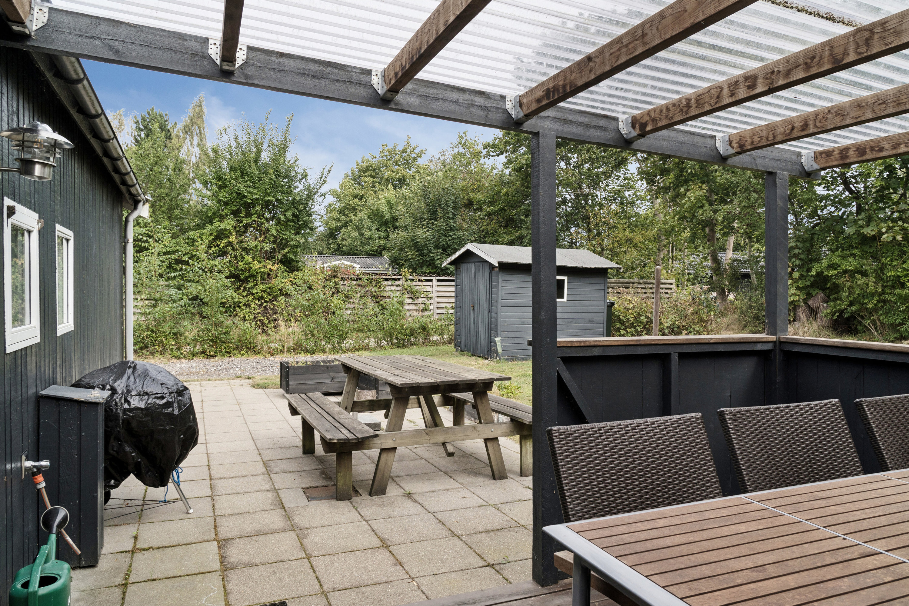 Fremhævet terrasse billede i fuldskærmstilstand. Billede af Klinteborgvej 6, Ordrup, 4540 Fårevejle