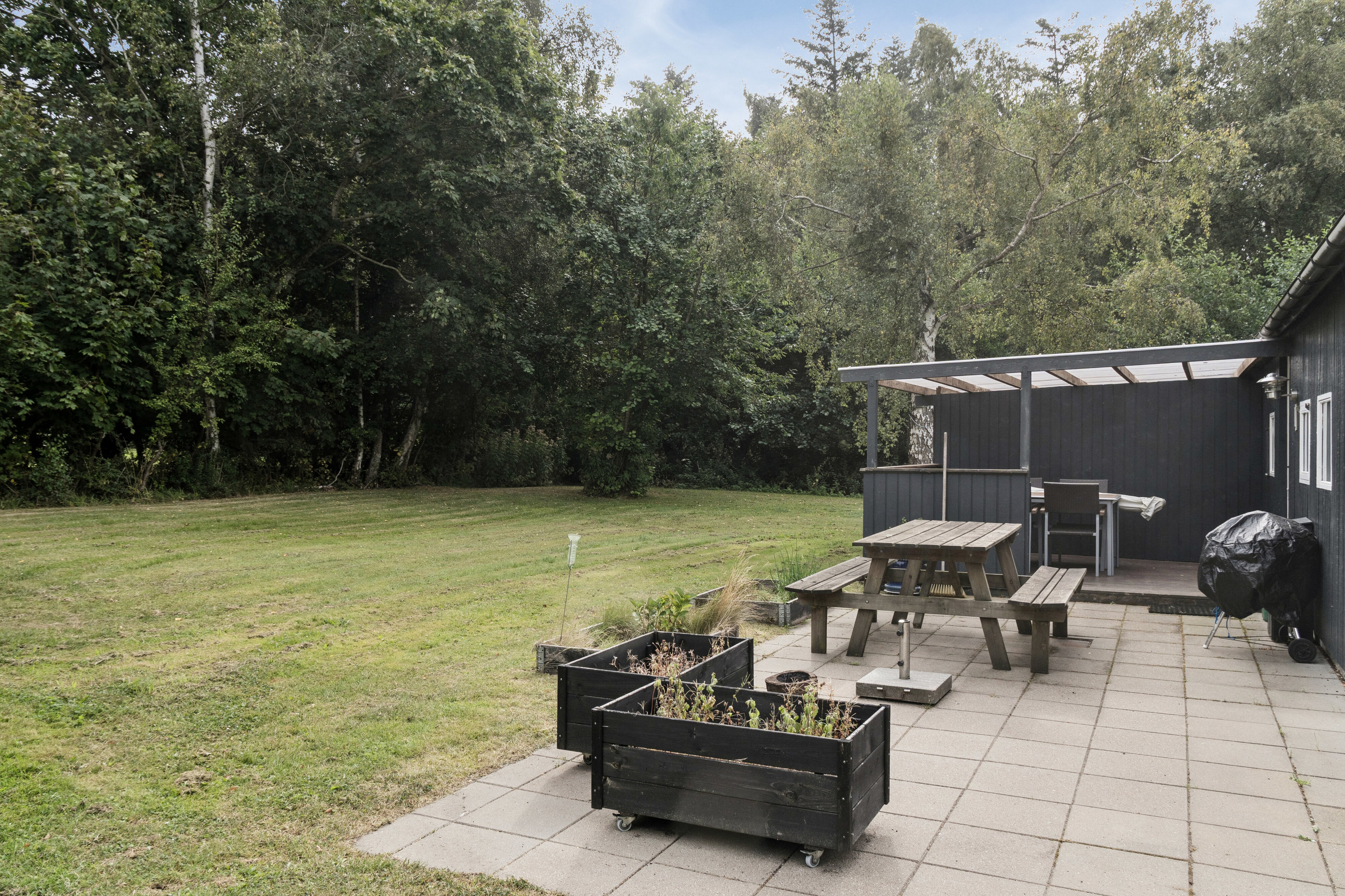 Fremhævet terrasse billede i fuldskærmstilstand. Billede af Klinteborgvej 6, Ordrup, 4540 Fårevejle