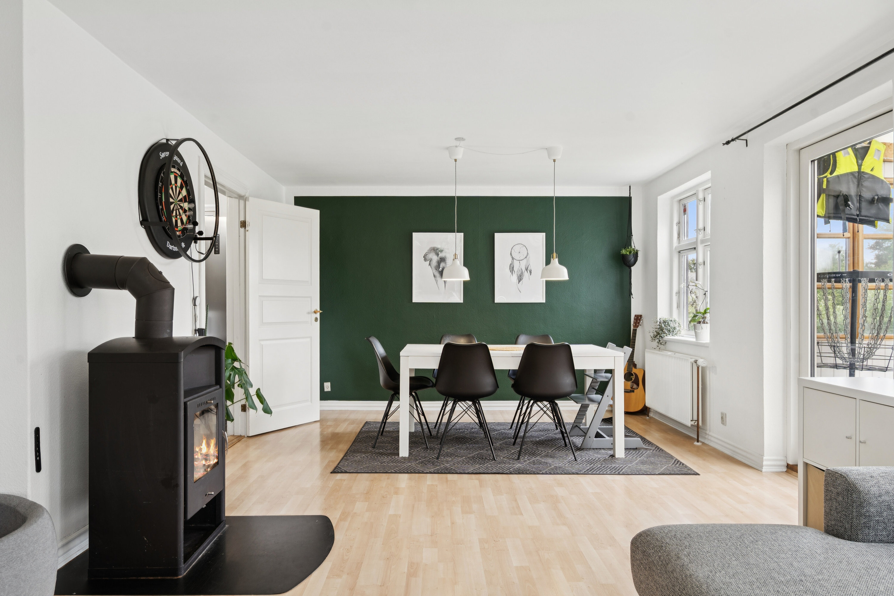 Fremhævet spisestue billede i fuldskærmstilstand. Billede af Nørregårdsvej 25, 5771 Stenstrup