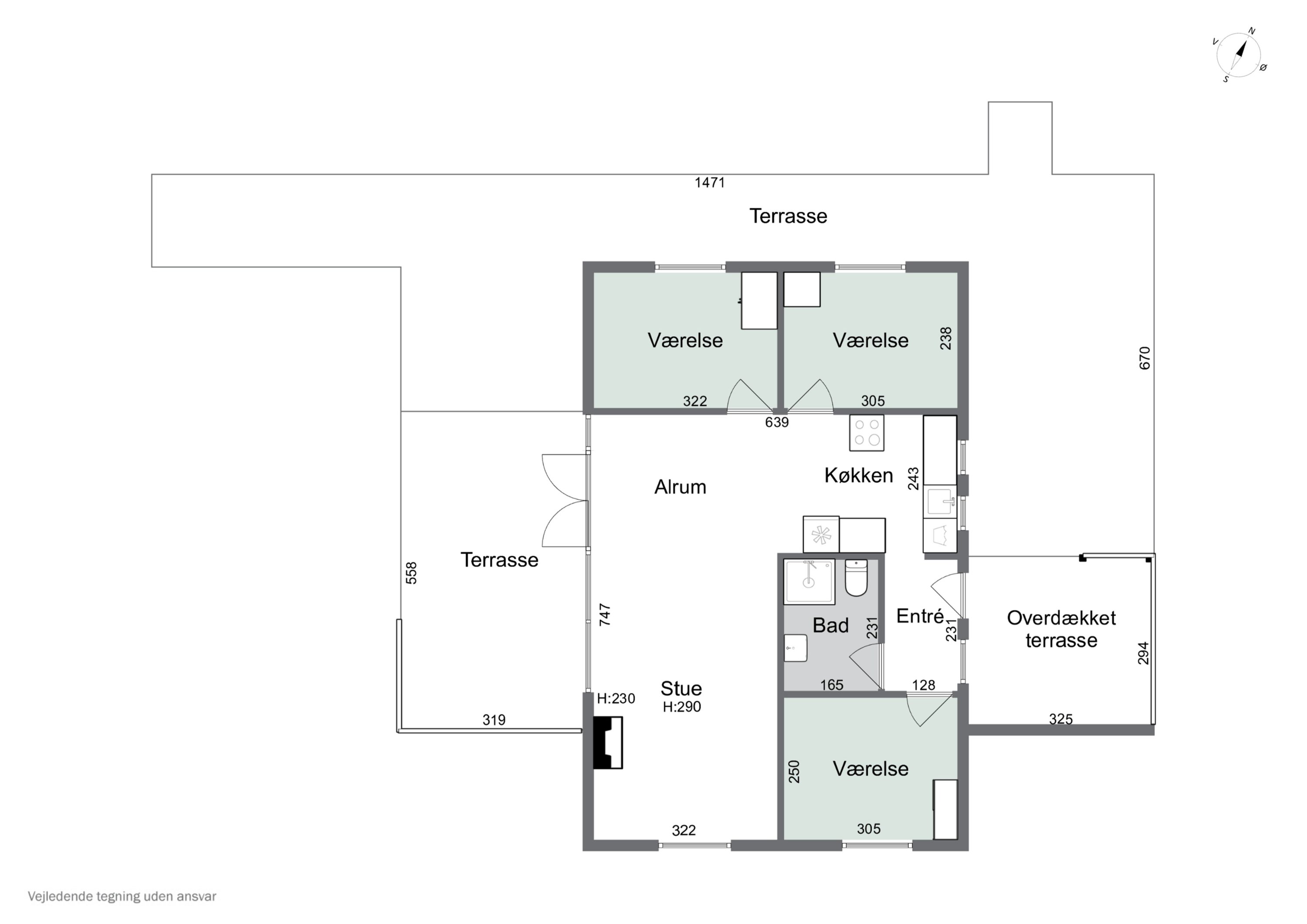 Plantegninger billede af Klinteborgvej 6, Ordrup, 4540 Fårevejle