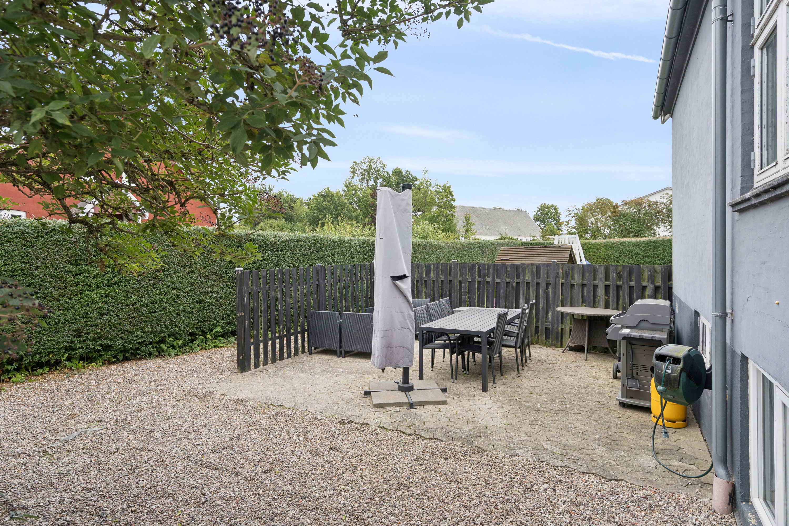 Fremhævet terrasse billede i fuldskærmstilstand. Billede af Nørregårdsvej 25, 5771 Stenstrup