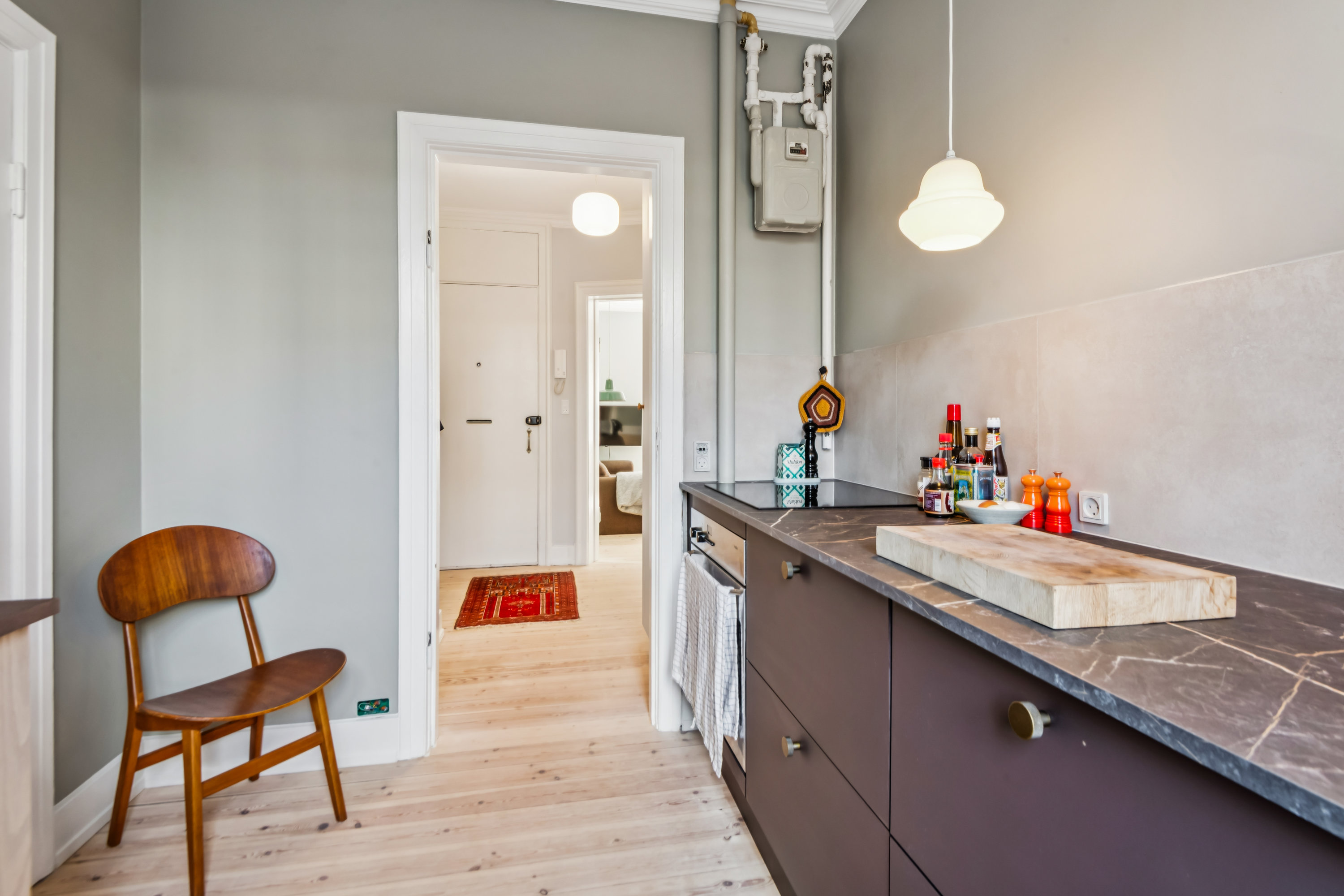 Fremhævet badeværelse billede i fuldskærmstilstand. Billede af Østerbro 59, st.. tv., 9000 Aalborg