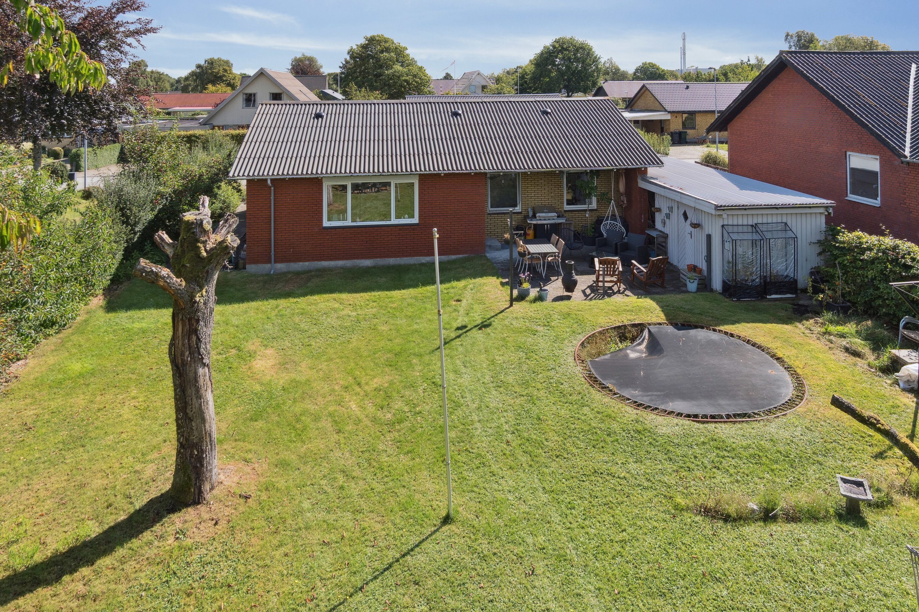 Miniaturebillede 2: luftfoto. Billede af Mosevej 13, 7442 Engesvang