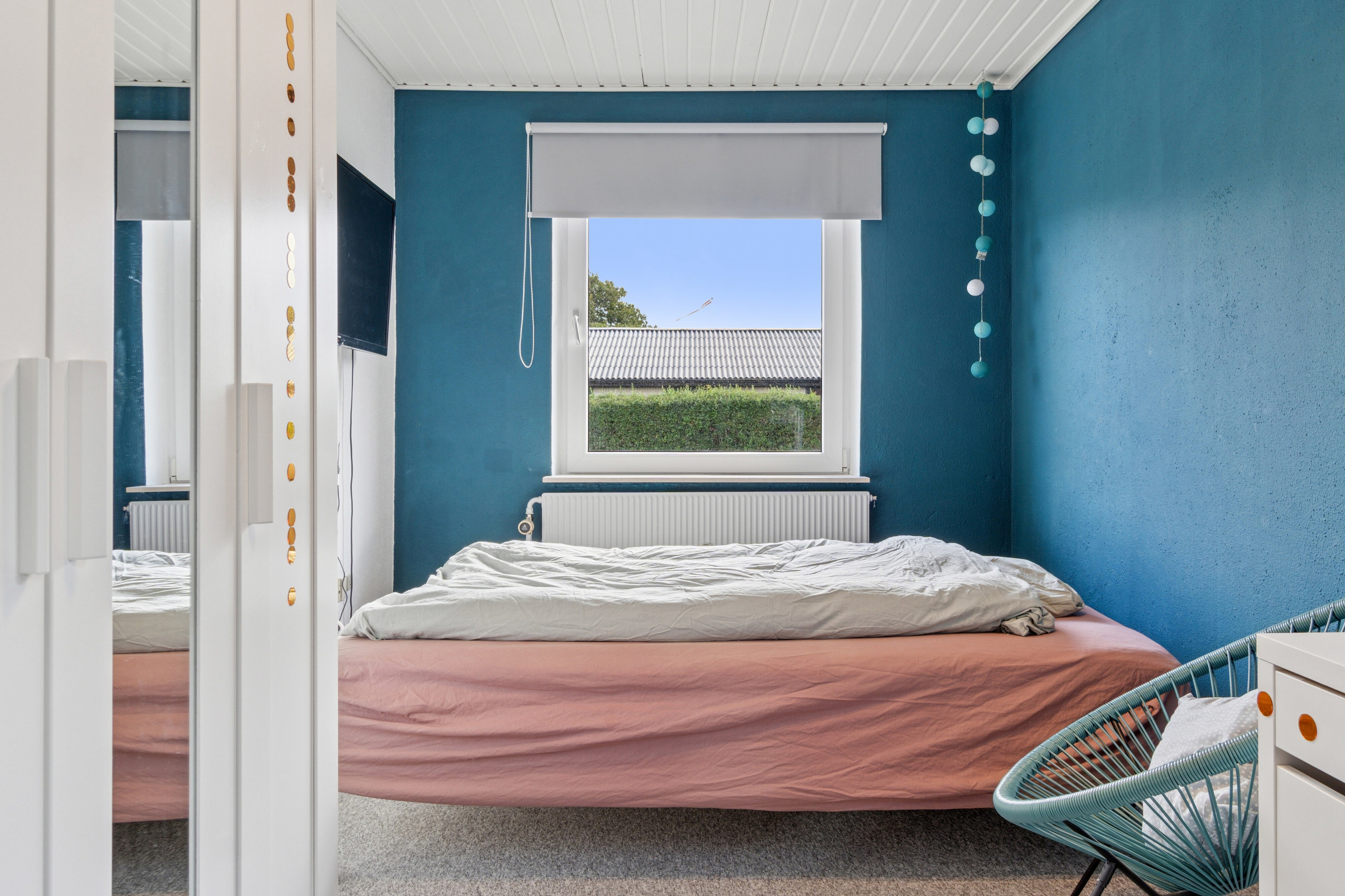 Fremhævet soveværelse billede i fuldskærmstilstand. Billede af Mosevej 13, 7442 Engesvang