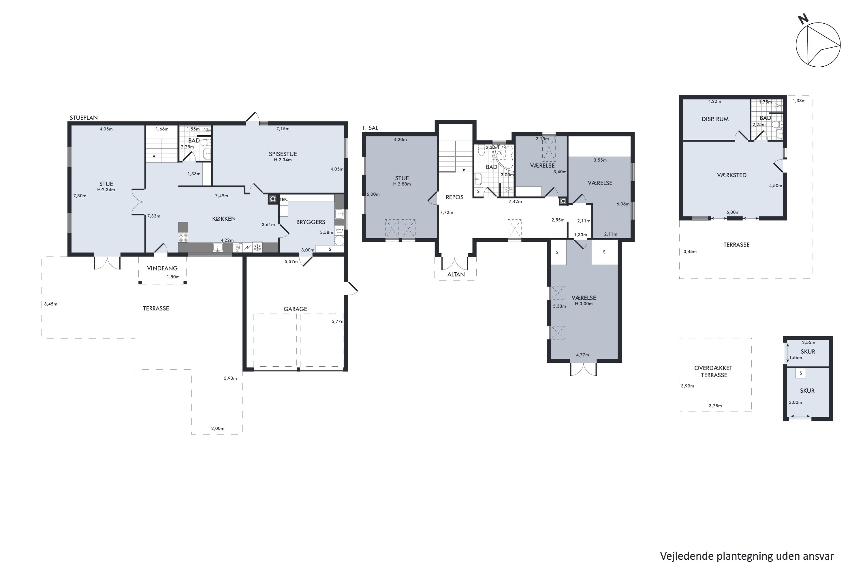 Plantegninger billede af Ulstrup Bygade 3B, 4682 Tureby