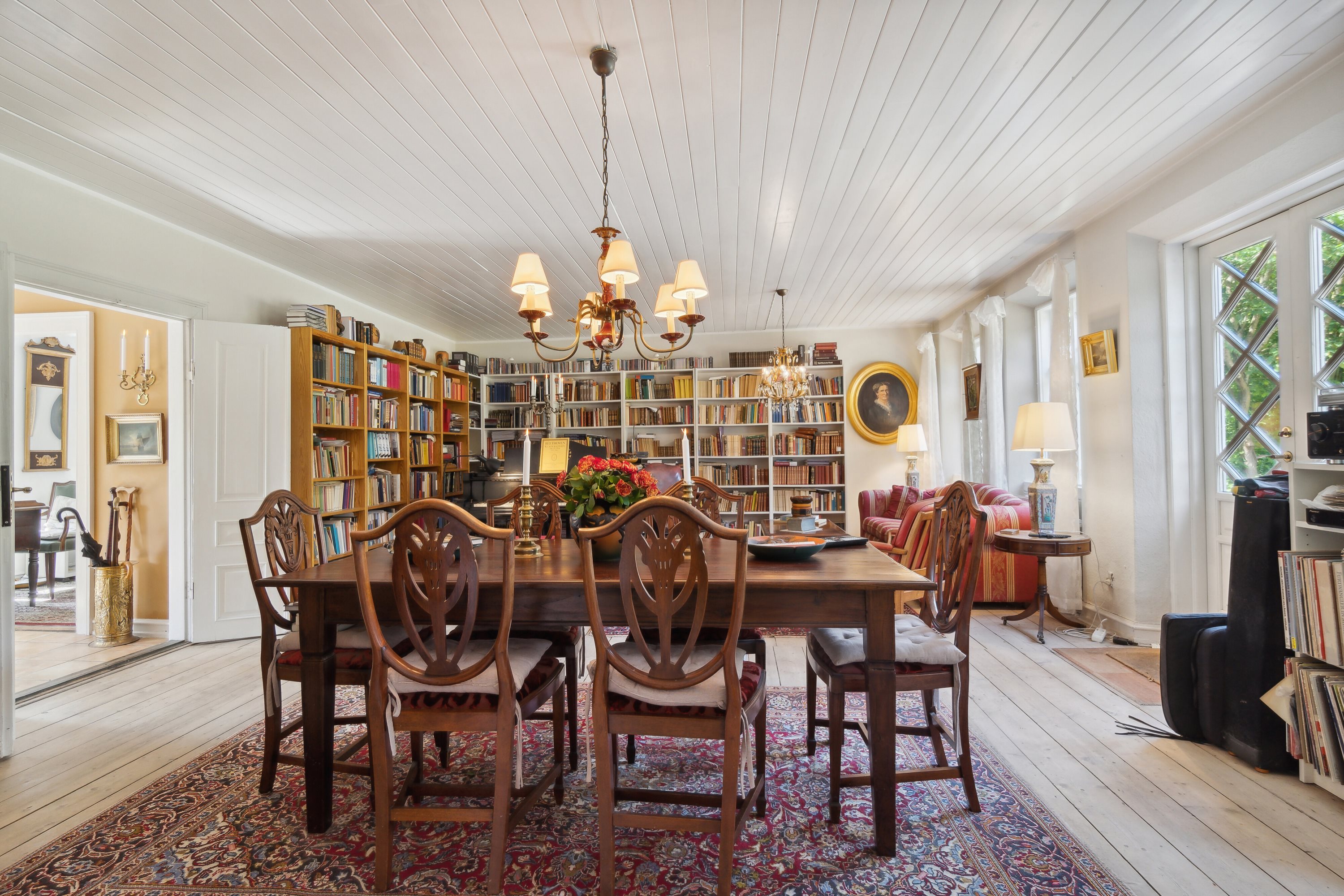 Fremhævet spisestue billede i fuldskærmstilstand. Billede af Volderslev Bygade 7A, Volderslev, 5260 Odense S