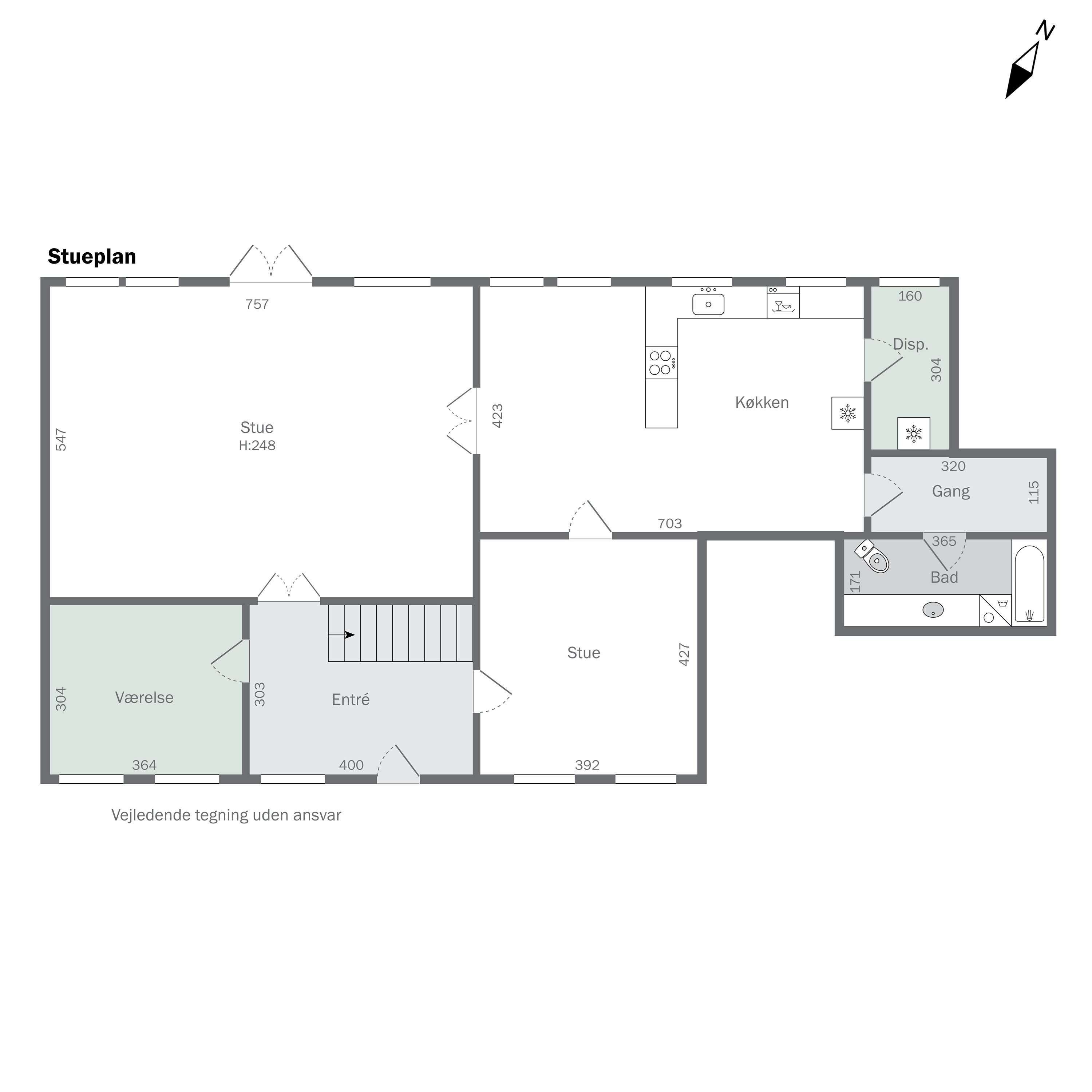 Plantegninger billede af Volderslev Bygade 7A, Volderslev, 5260 Odense S