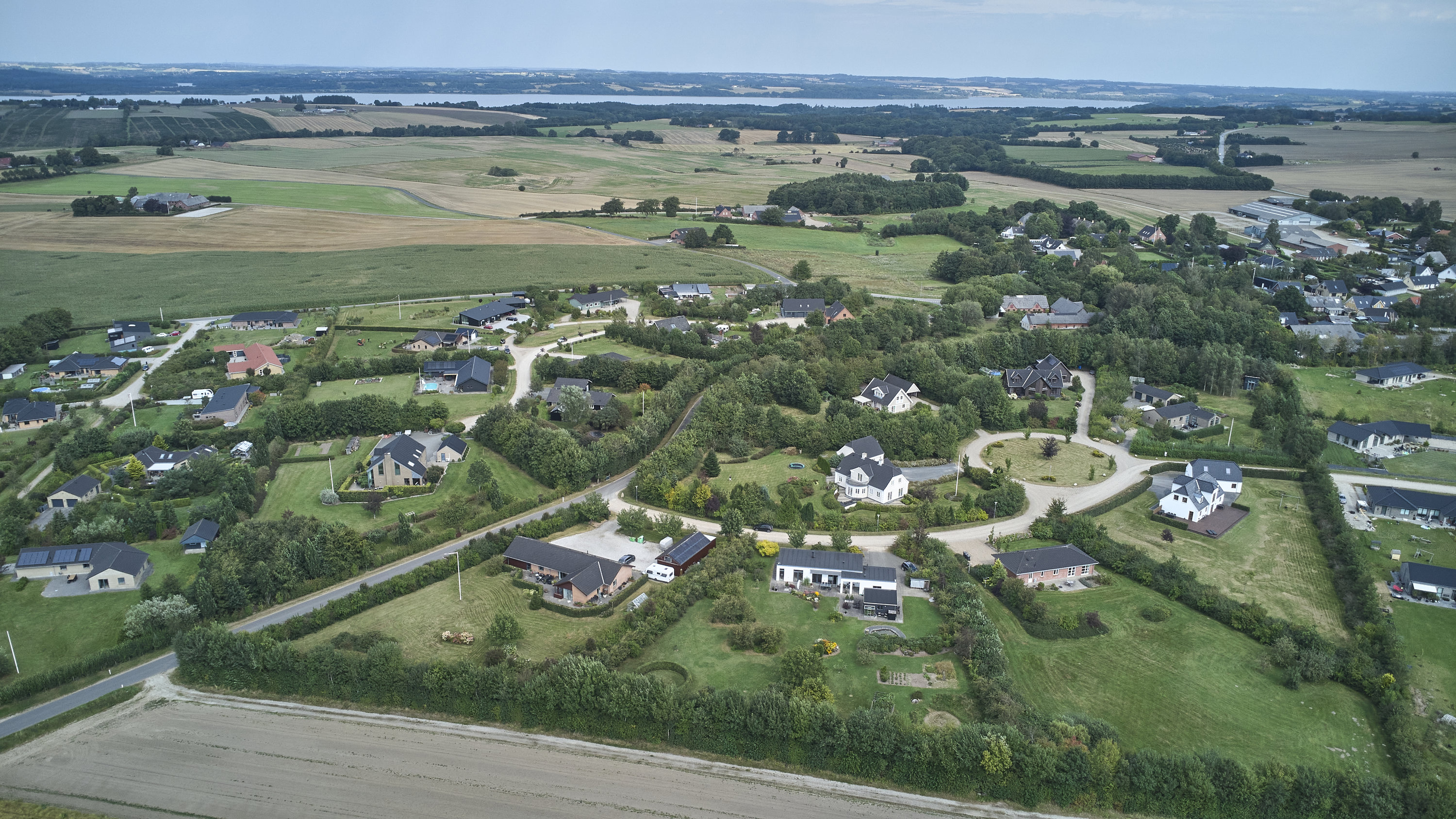 Fremhævet luftfoto billede i fuldskærmstilstand. Billede af Yding Toft 4, Yding, 8752 Østbirk