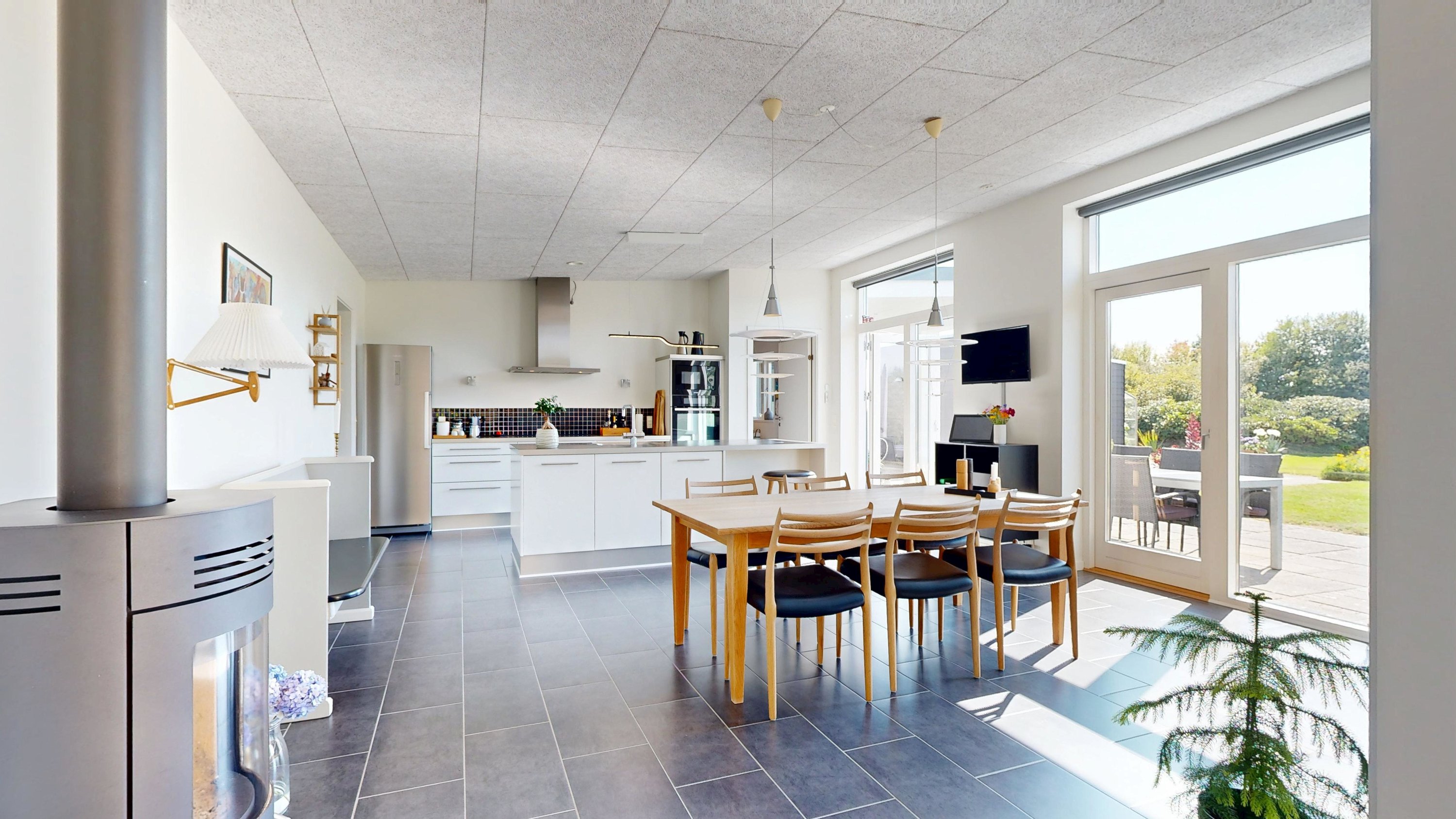 Fremhævet køkken/alrum billede i fuldskærmstilstand. Billede af Yding Toft 4, Yding, 8752 Østbirk