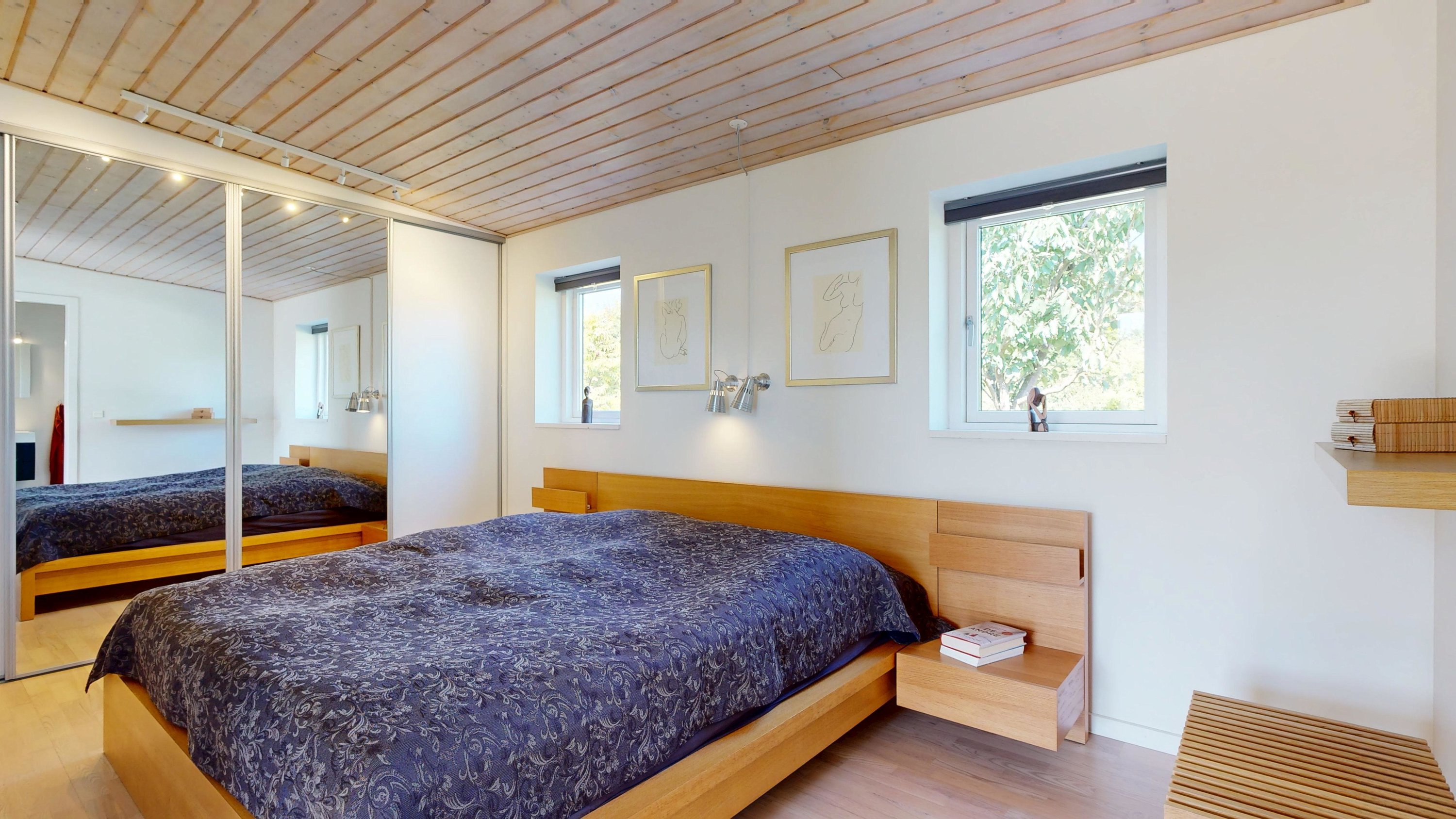 Fremhævet soveværelse billede i fuldskærmstilstand. Billede af Yding Toft 4, Yding, 8752 Østbirk