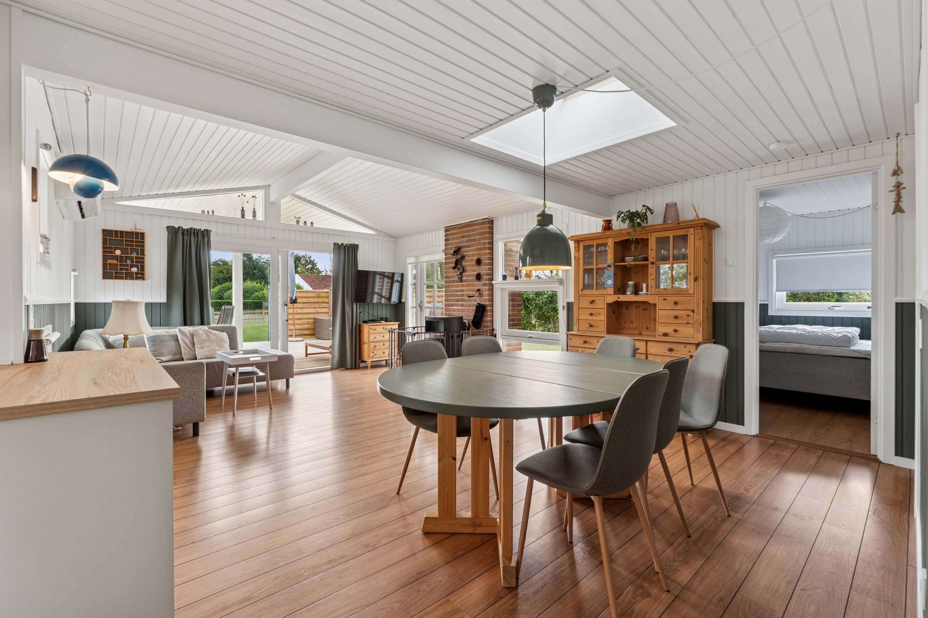 Fremhævet spisestue billede i fuldskærmstilstand. Billede af Ausasvej 3, Østerballe, 5450 Otterup