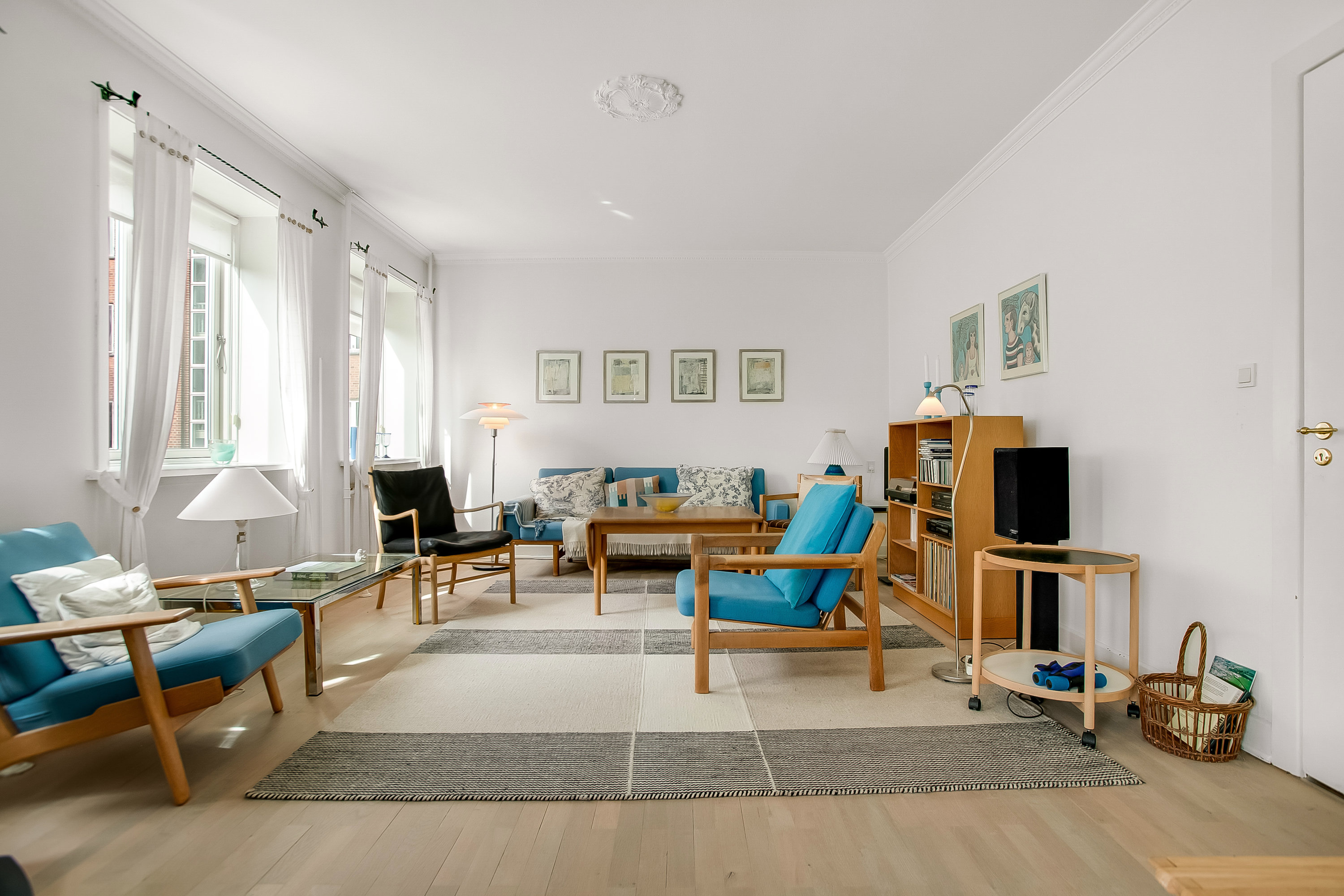 Fremhævet stue billede i fuldskærmstilstand. Billede af Fynsvej 83, st.. tv., 6000 Kolding