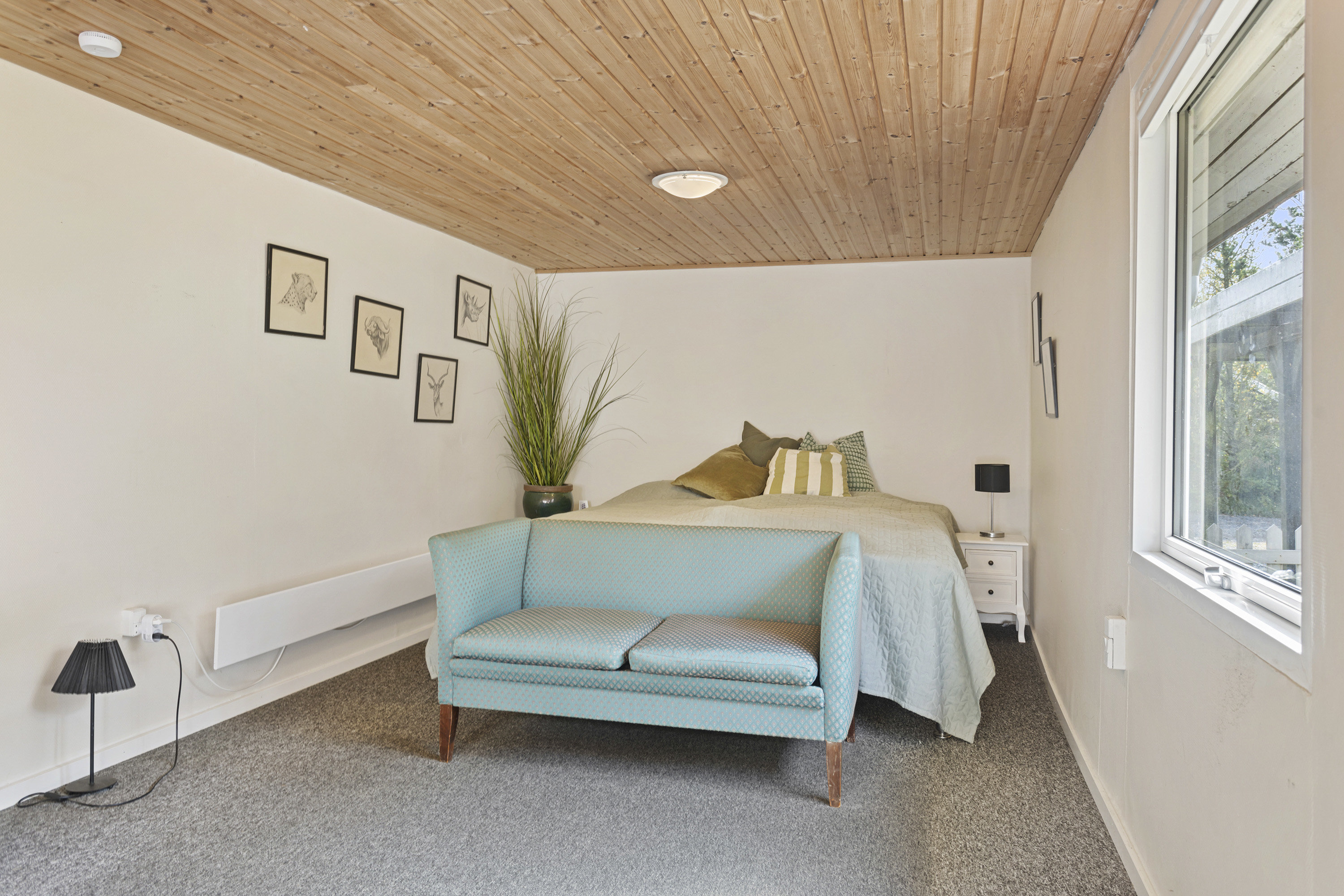 Fremhævet værelse billede i fuldskærmstilstand. Billede af Skovsvinget 18, Hou, 9370 Hals